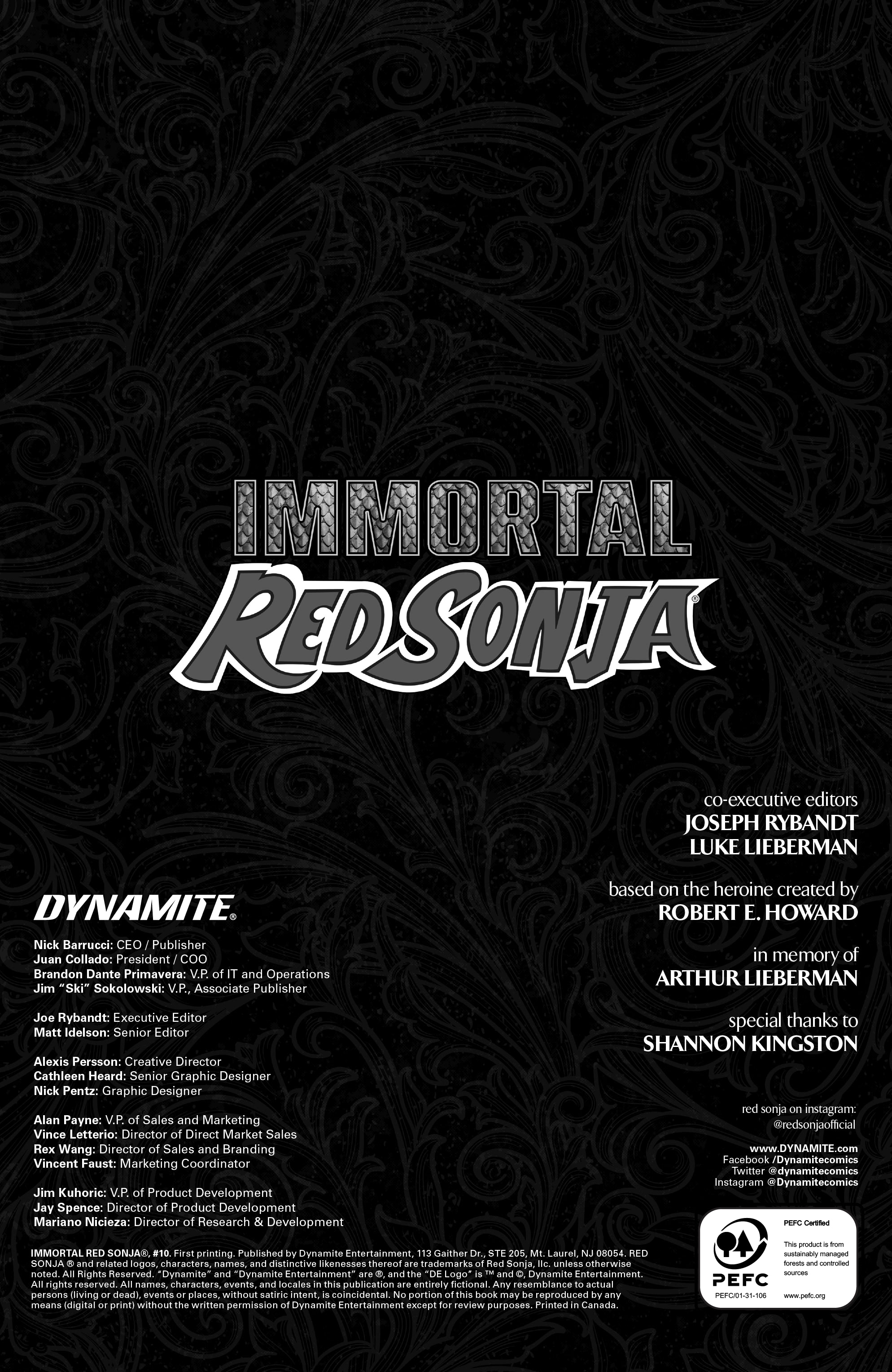 Read online Immortal Red Sonja comic -  Issue #10 - 6