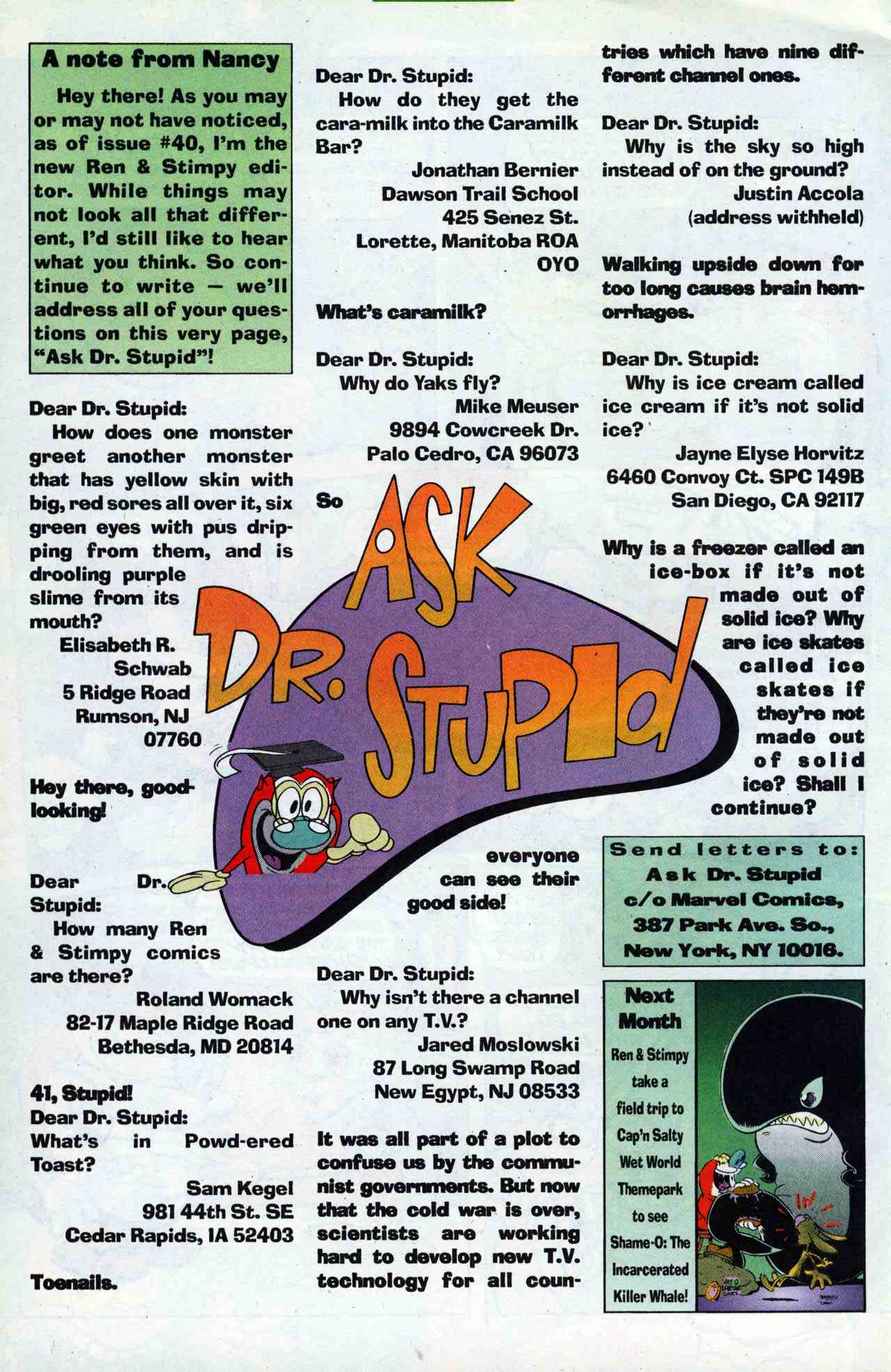 Read online The Ren & Stimpy Show comic -  Issue #41 - 25