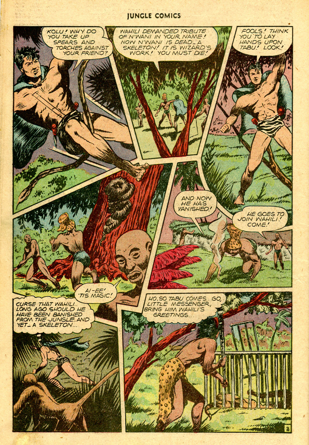 Read online Jungle Comics comic -  Issue #84 - 39