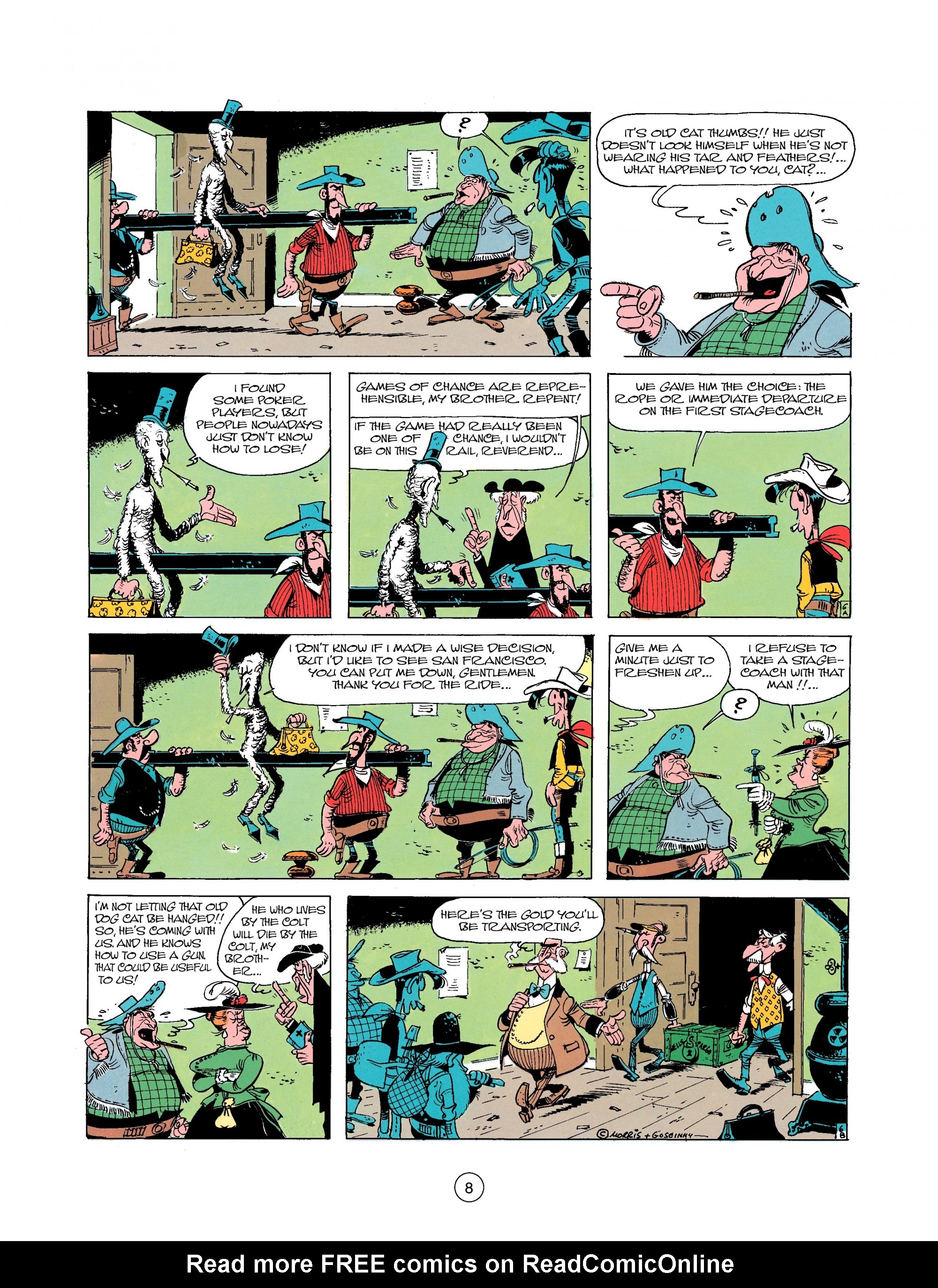 Read online A Lucky Luke Adventure comic -  Issue #25 - 8