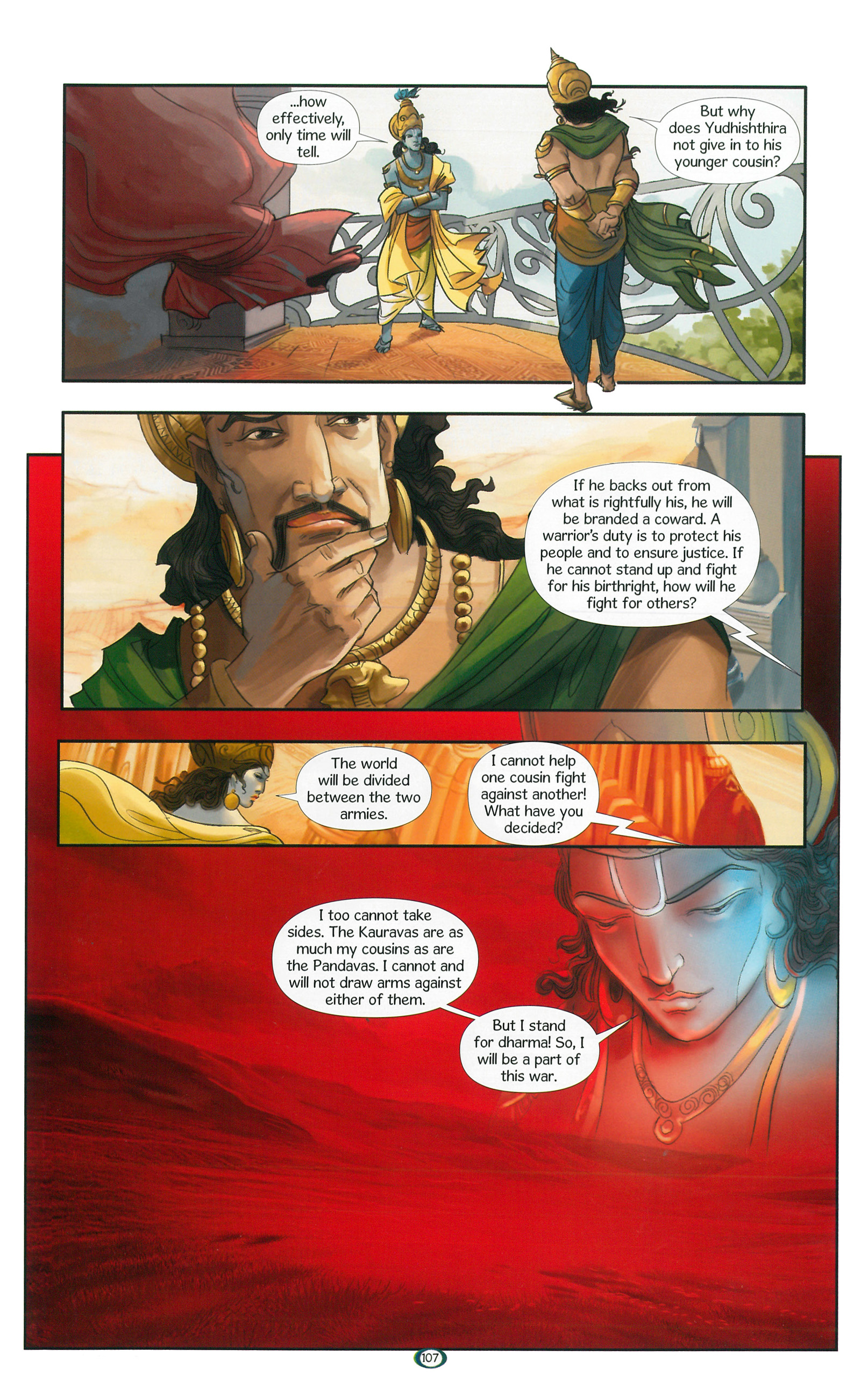 Read online Krishna: Defender of Dharma comic -  Issue # TPB (Part 2) - 10