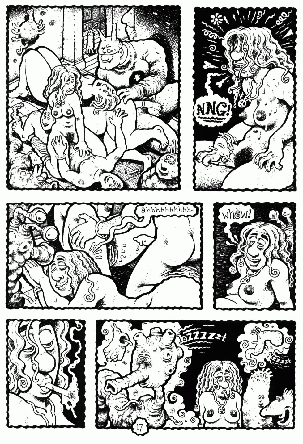 Read online Cynthia Petal's Really Fantastic Alien Sex Frenzy! comic -  Issue # Full - 19