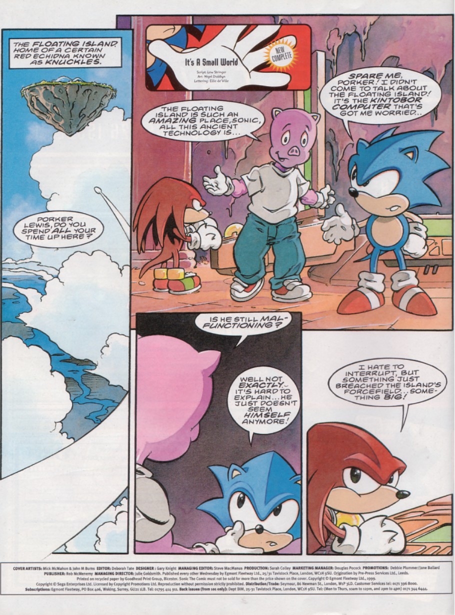 Read online Sonic the Comic comic -  Issue #148 - 2