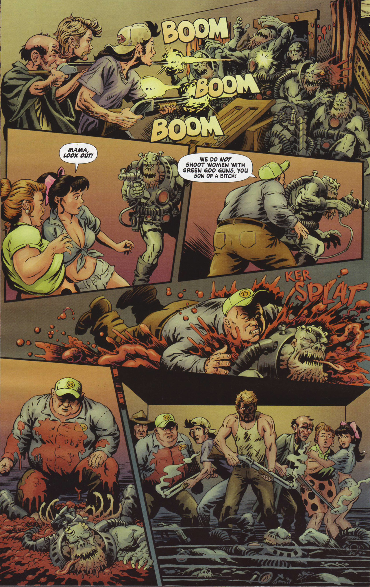 Read online Alien Pig Farm 3000 comic -  Issue #3 - 16