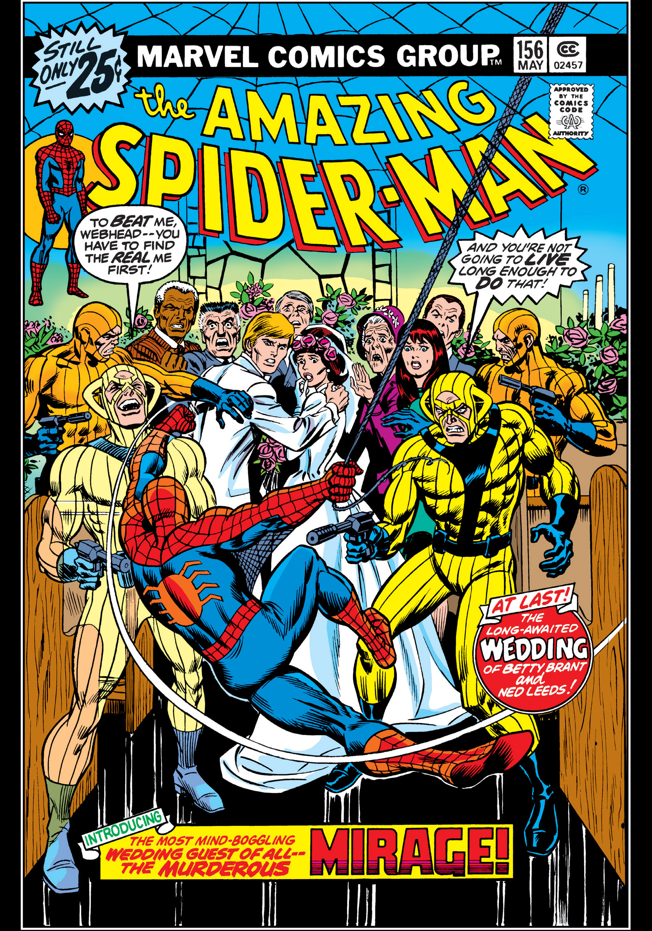 Read online The Amazing Spider-Man (1963) comic -  Issue #156 - 1