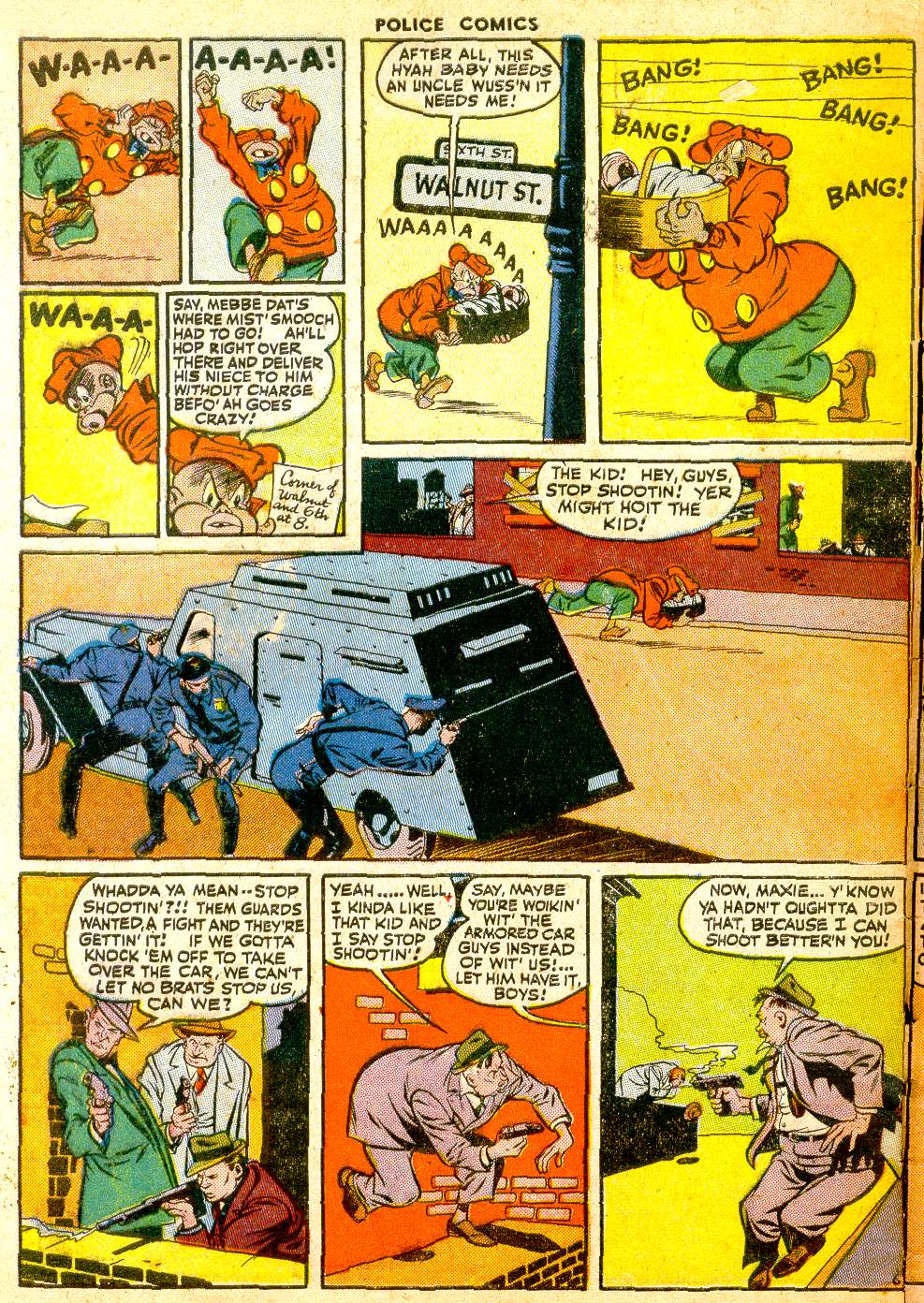 Read online Police Comics comic -  Issue #92 - 32