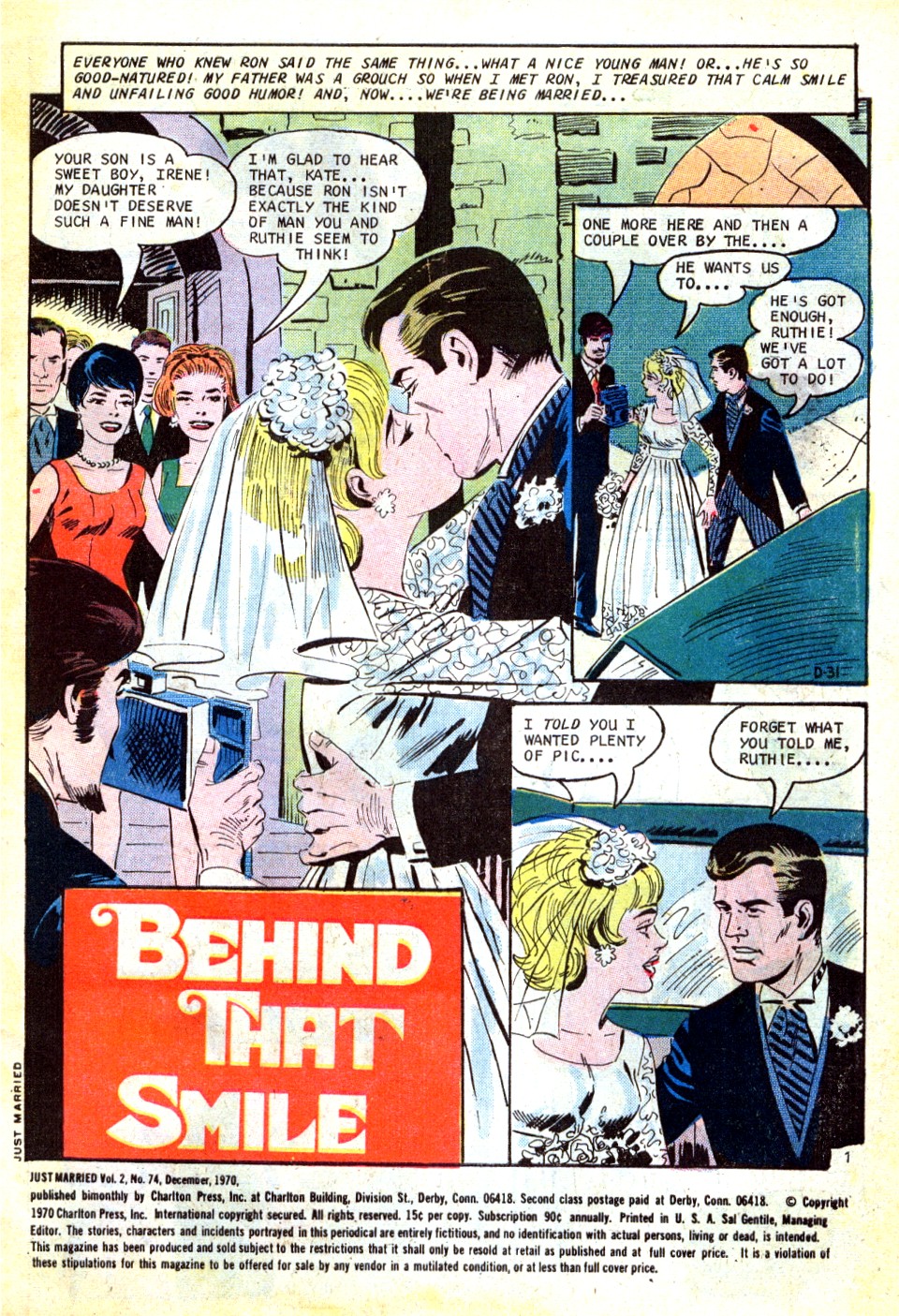 Read online Just Married comic -  Issue #74 - 3