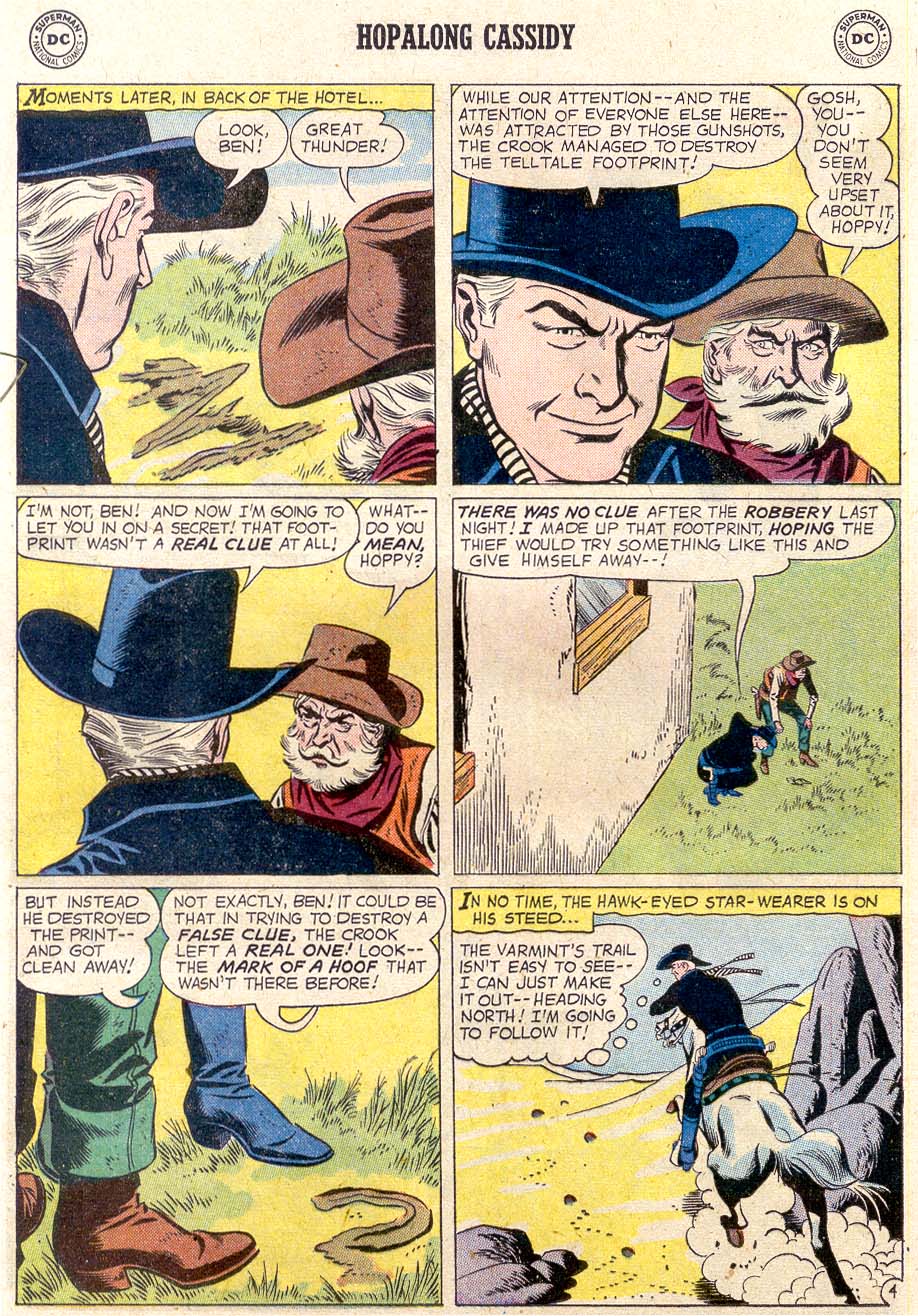 Read online Hopalong Cassidy comic -  Issue #134 - 28