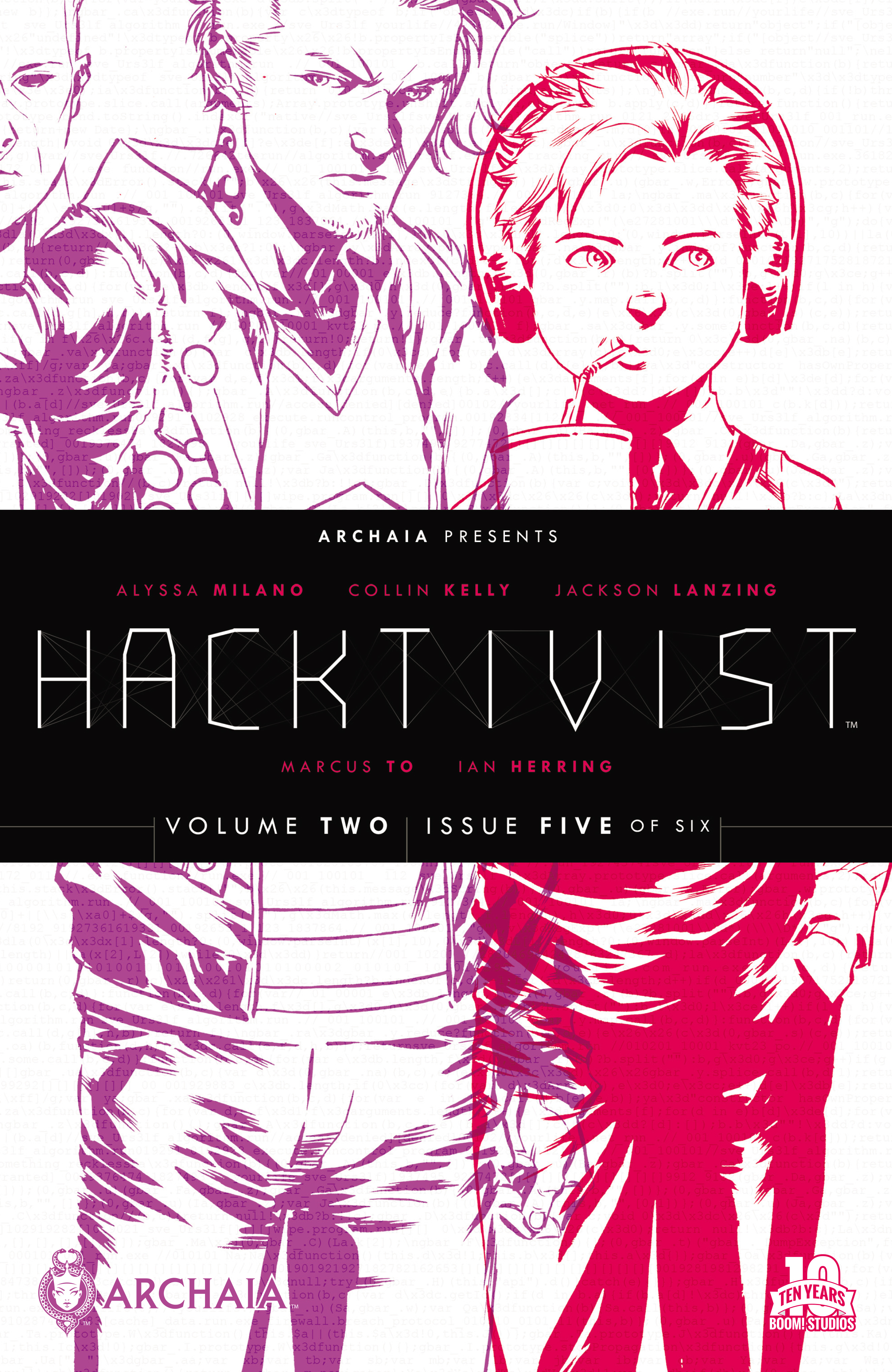 Read online Hacktivist Volume 2 comic -  Issue #5 - 1