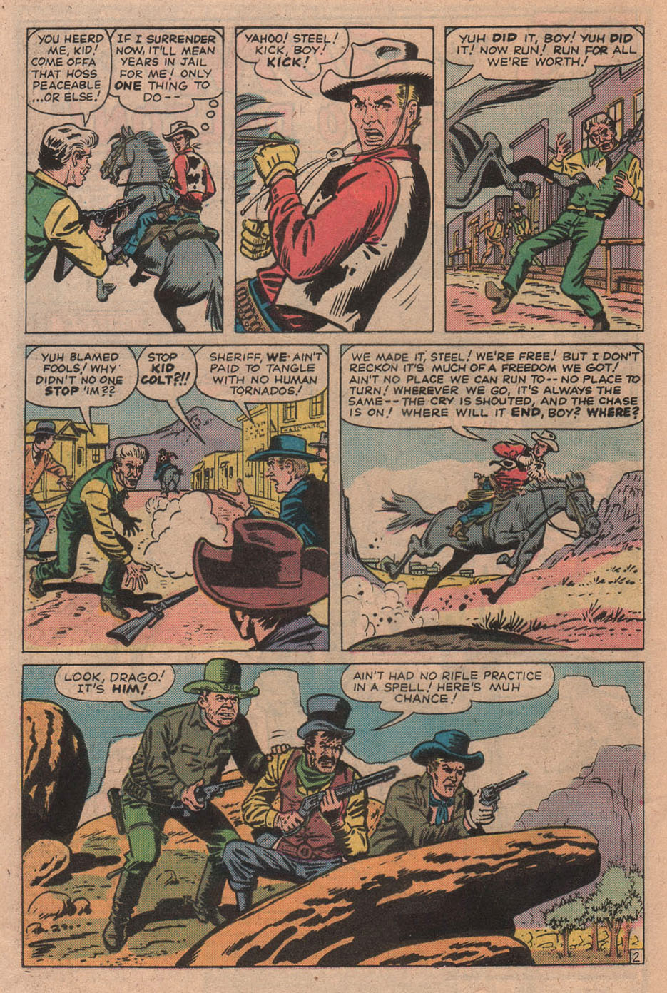 Read online Kid Colt Outlaw comic -  Issue #198 - 4