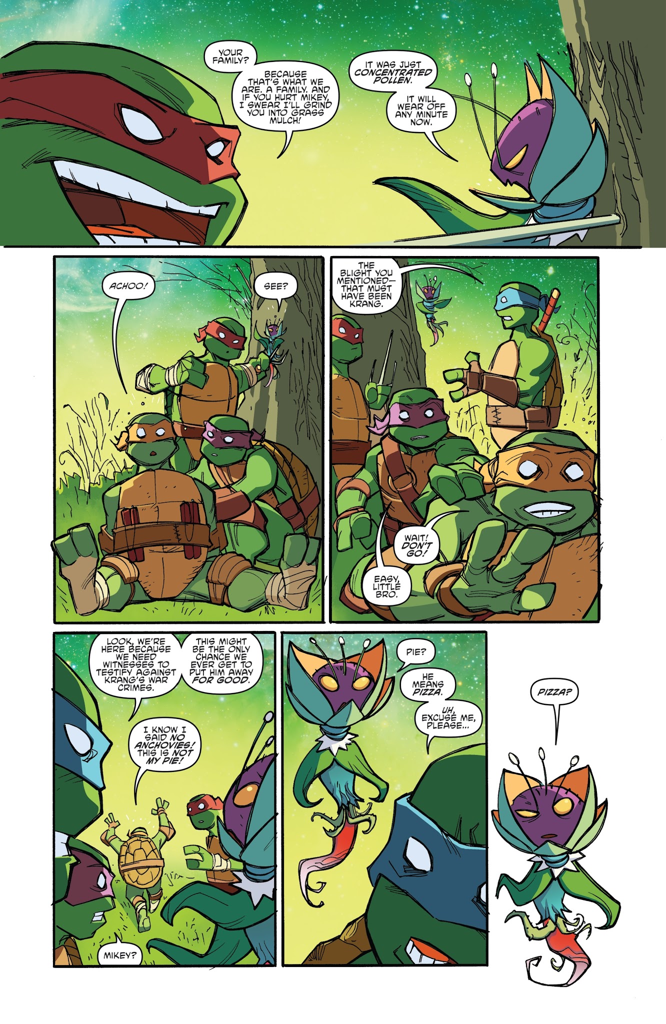 Read online Teenage Mutant Ninja Turtles: Dimension X comic -  Issue #5 - 18