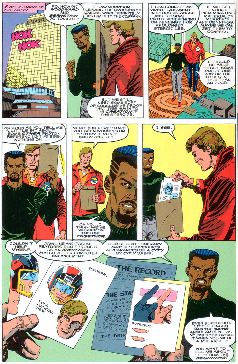 Read online NFL SuperPro Super Bowl Special comic -  Issue # Full - 18