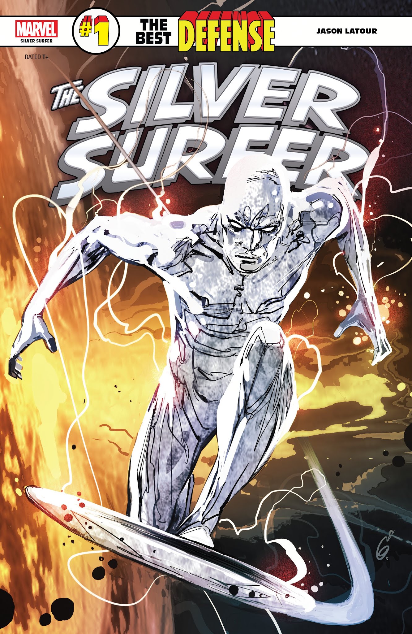 Read online Silver Surfer: The Best Defense comic -  Issue # Full - 1