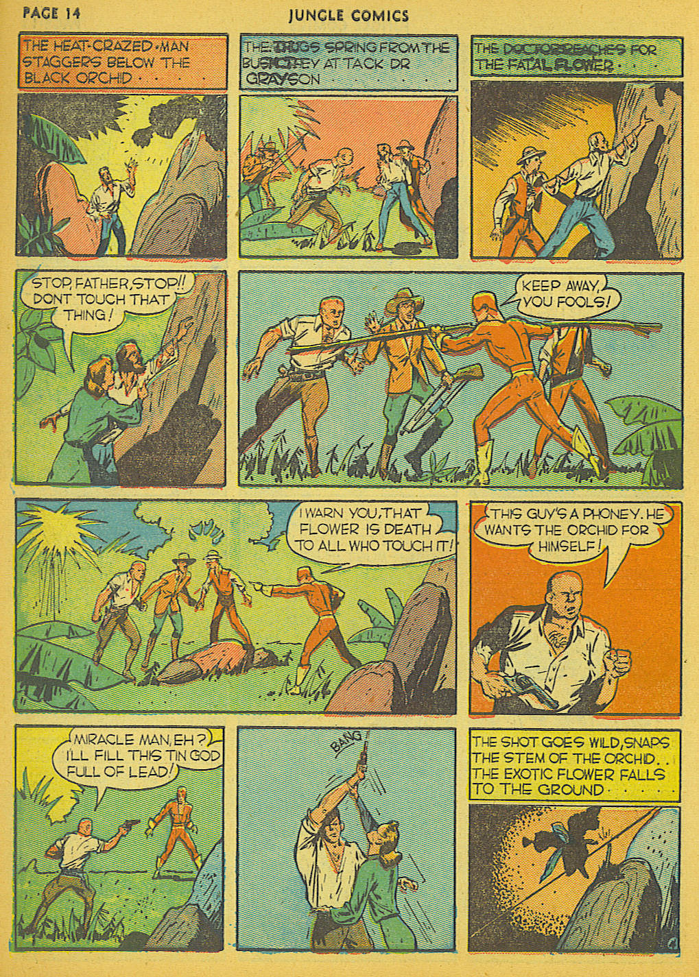 Read online Jungle Comics comic -  Issue #6 - 16