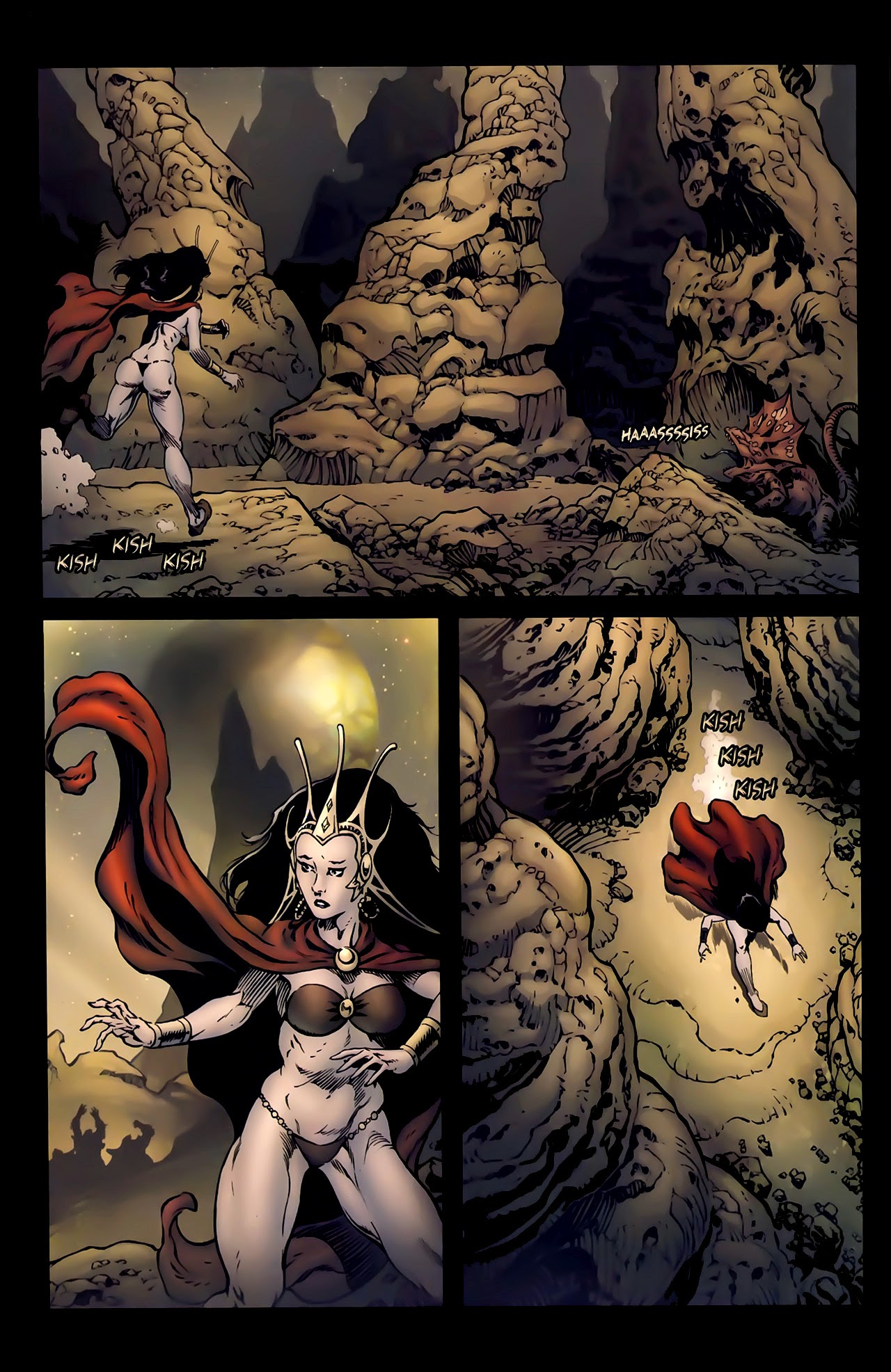Read online Frank Frazetta's Moon Maid comic -  Issue # Full - 9