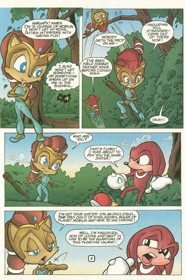 Read online Sonic Super Special comic -  Issue #9 - Sonic Kids are back - 27