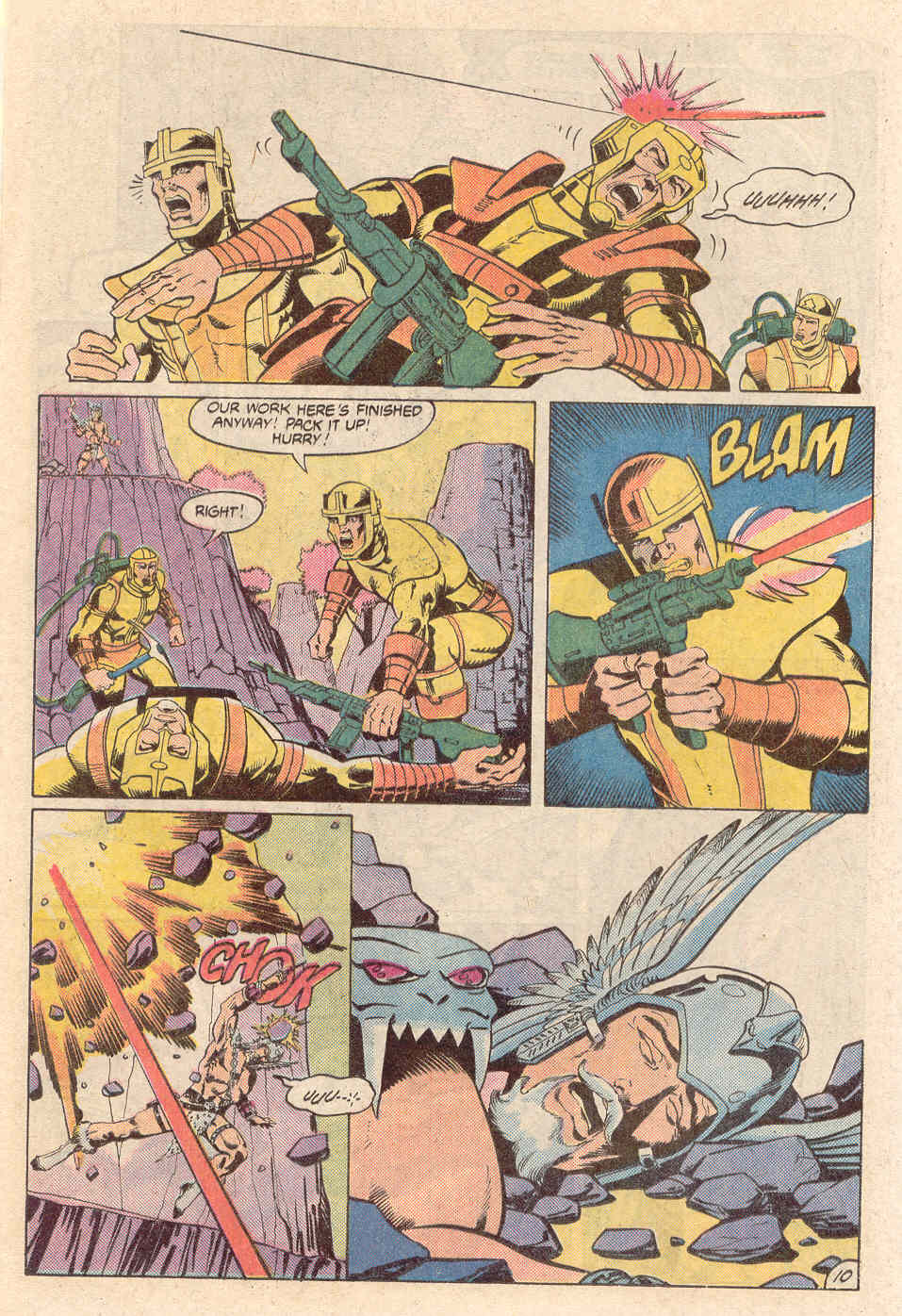 Read online Warlord (1976) comic -  Issue #121 - 10