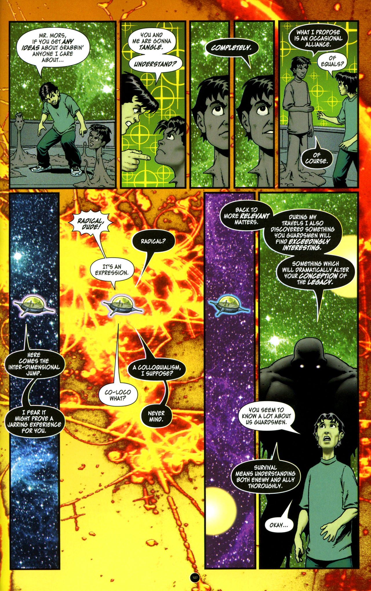 Read online Kid Kosmos: Kidnapped comic -  Issue # TPB - 97