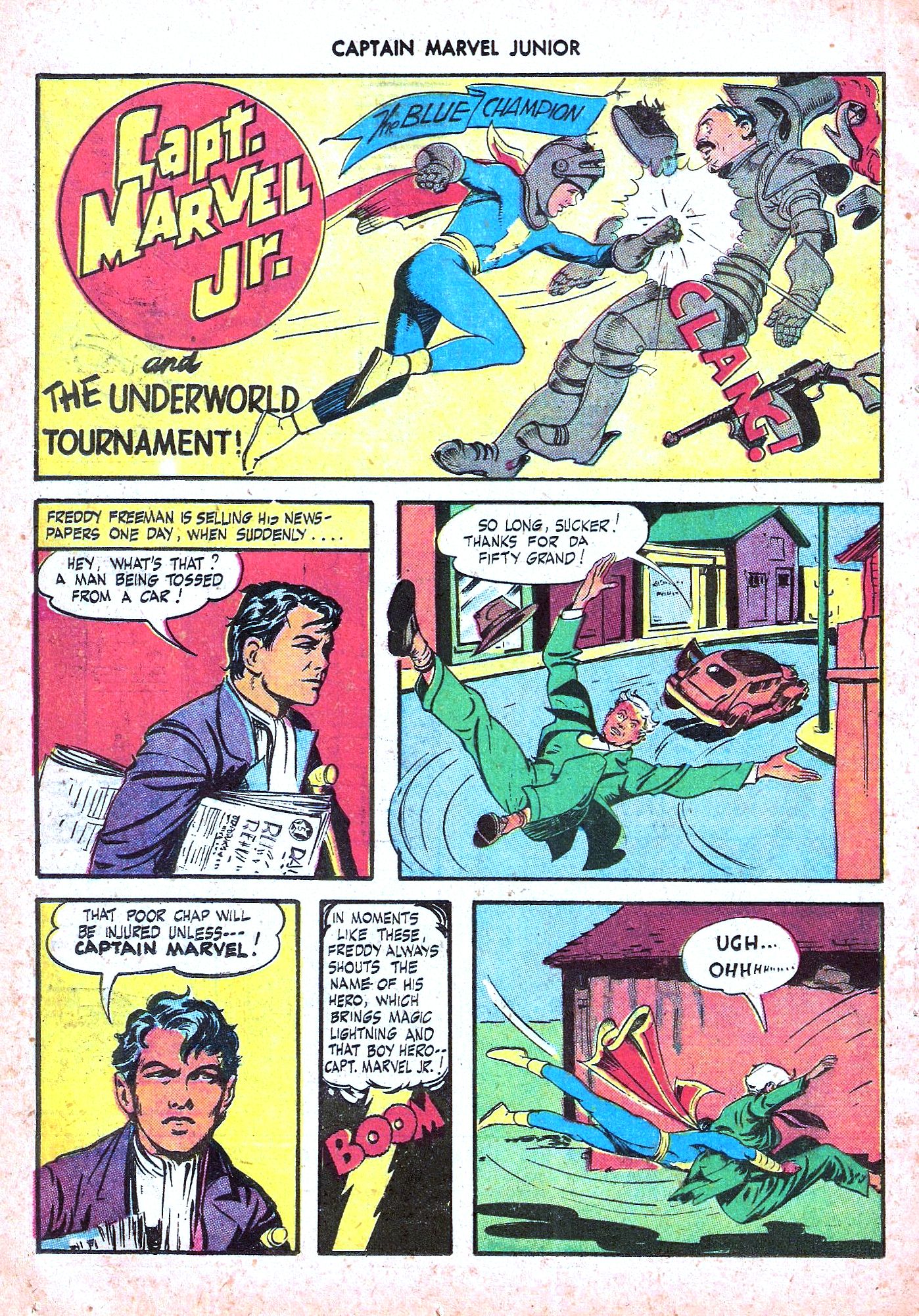 Read online Captain Marvel, Jr. comic -  Issue #35 - 26