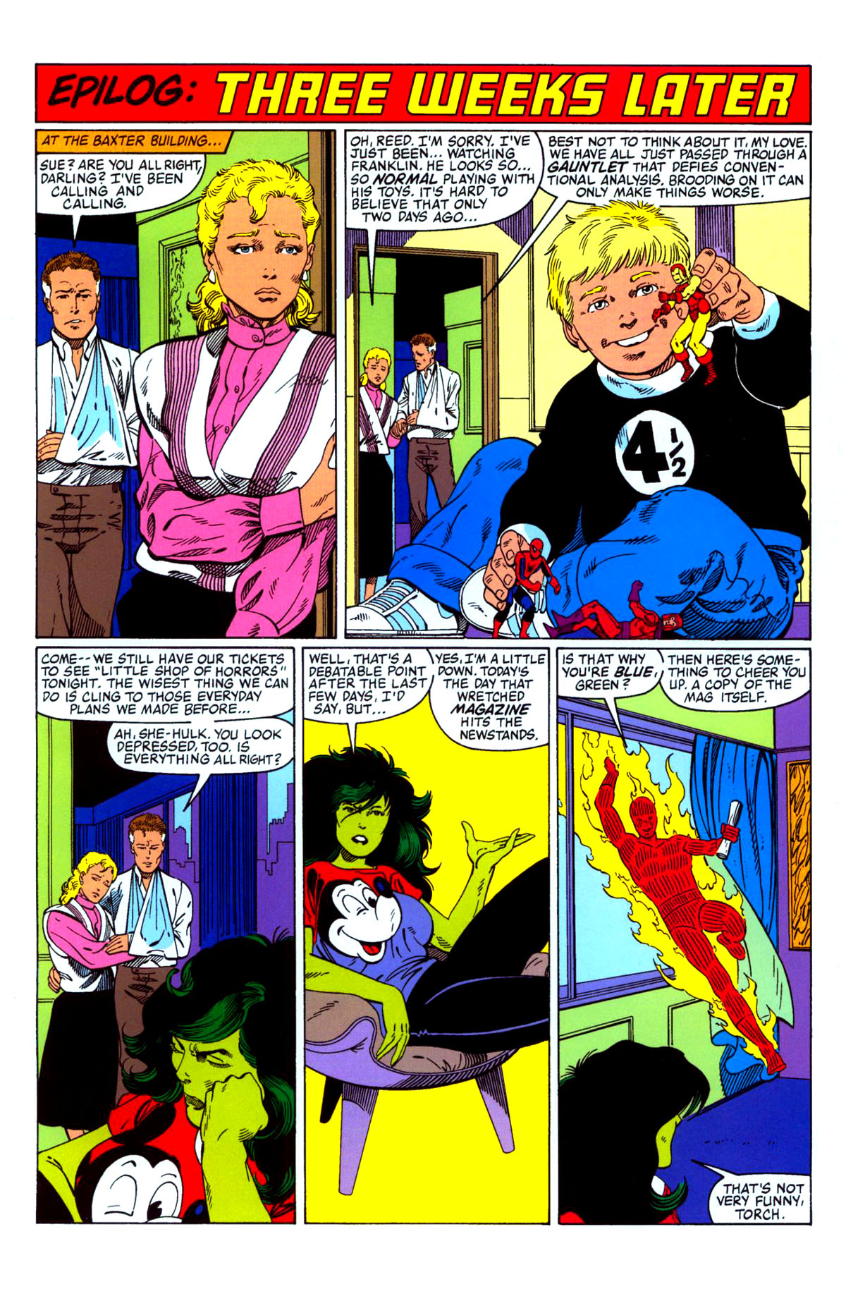 Read online Fantastic Four Visionaries: John Byrne comic -  Issue # TPB 5 - 248