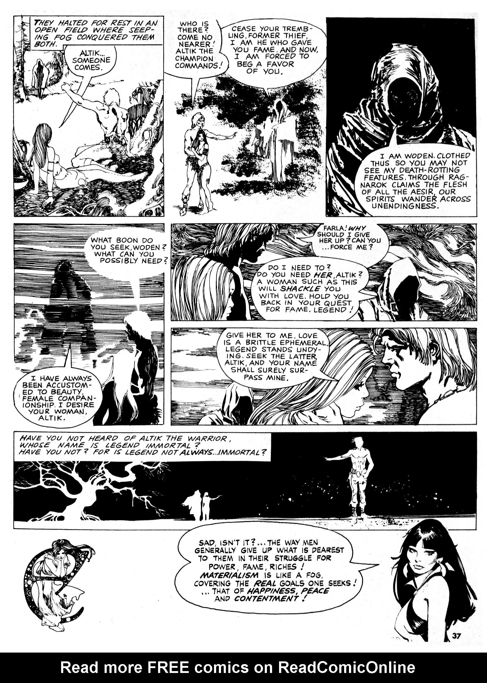 Read online Vampirella (1969) comic -  Issue #21 - 37