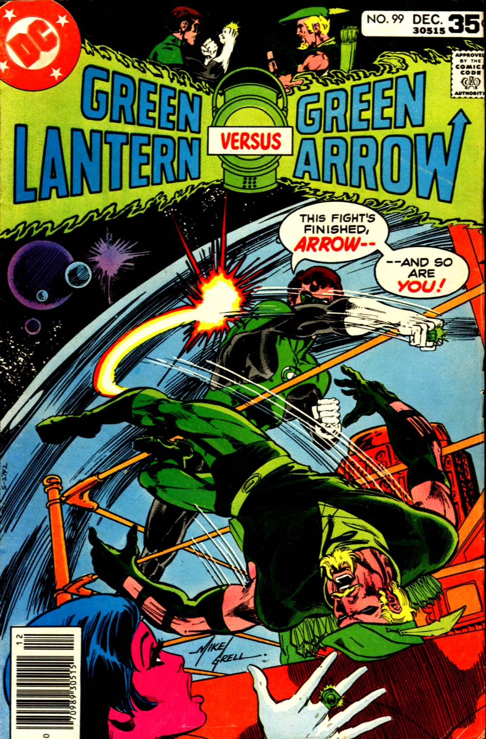 Read online Green Lantern (1960) comic -  Issue #99 - 1