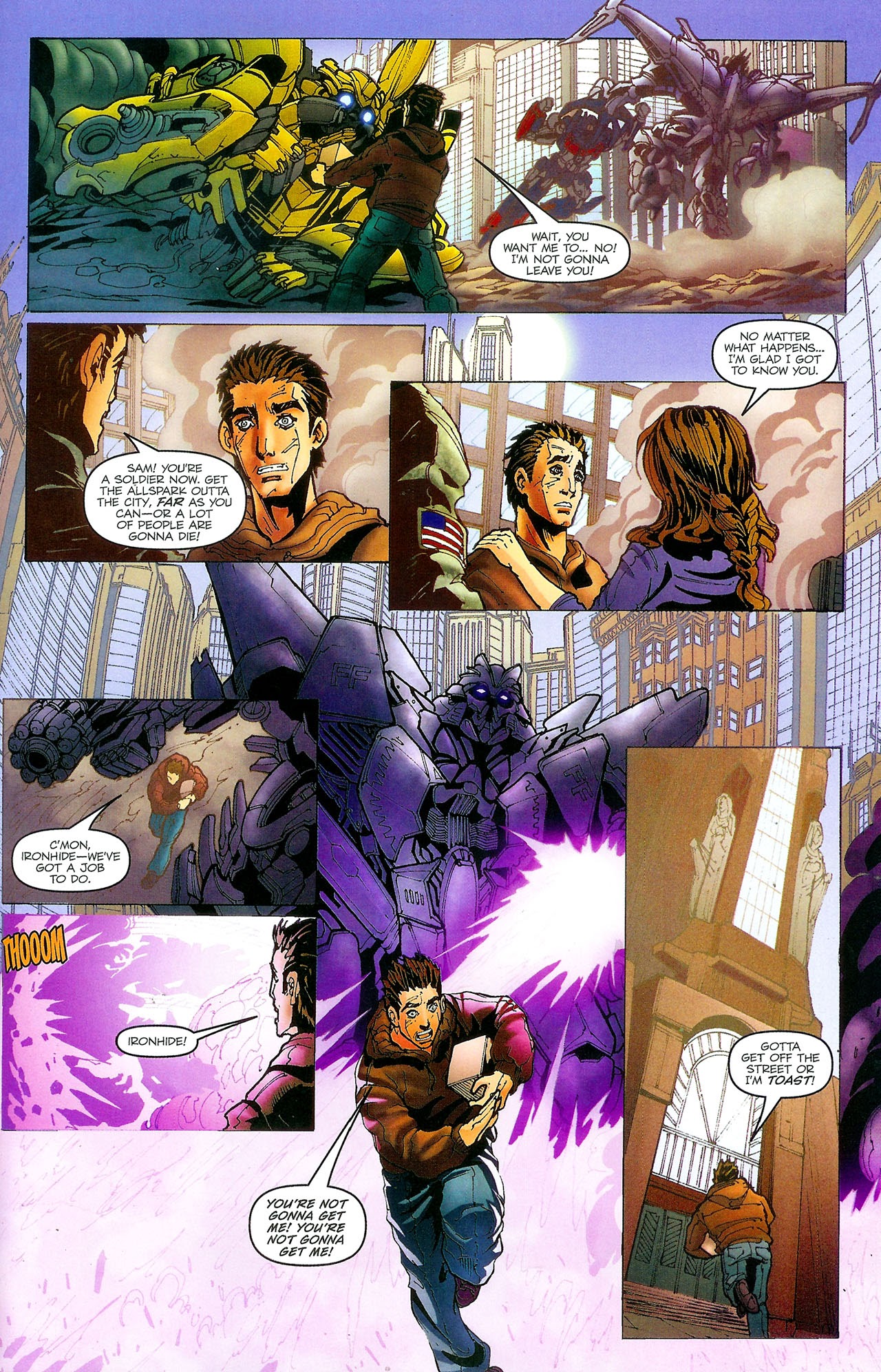 Read online Transformers: The Movie Adaptation comic -  Issue #4 - 15