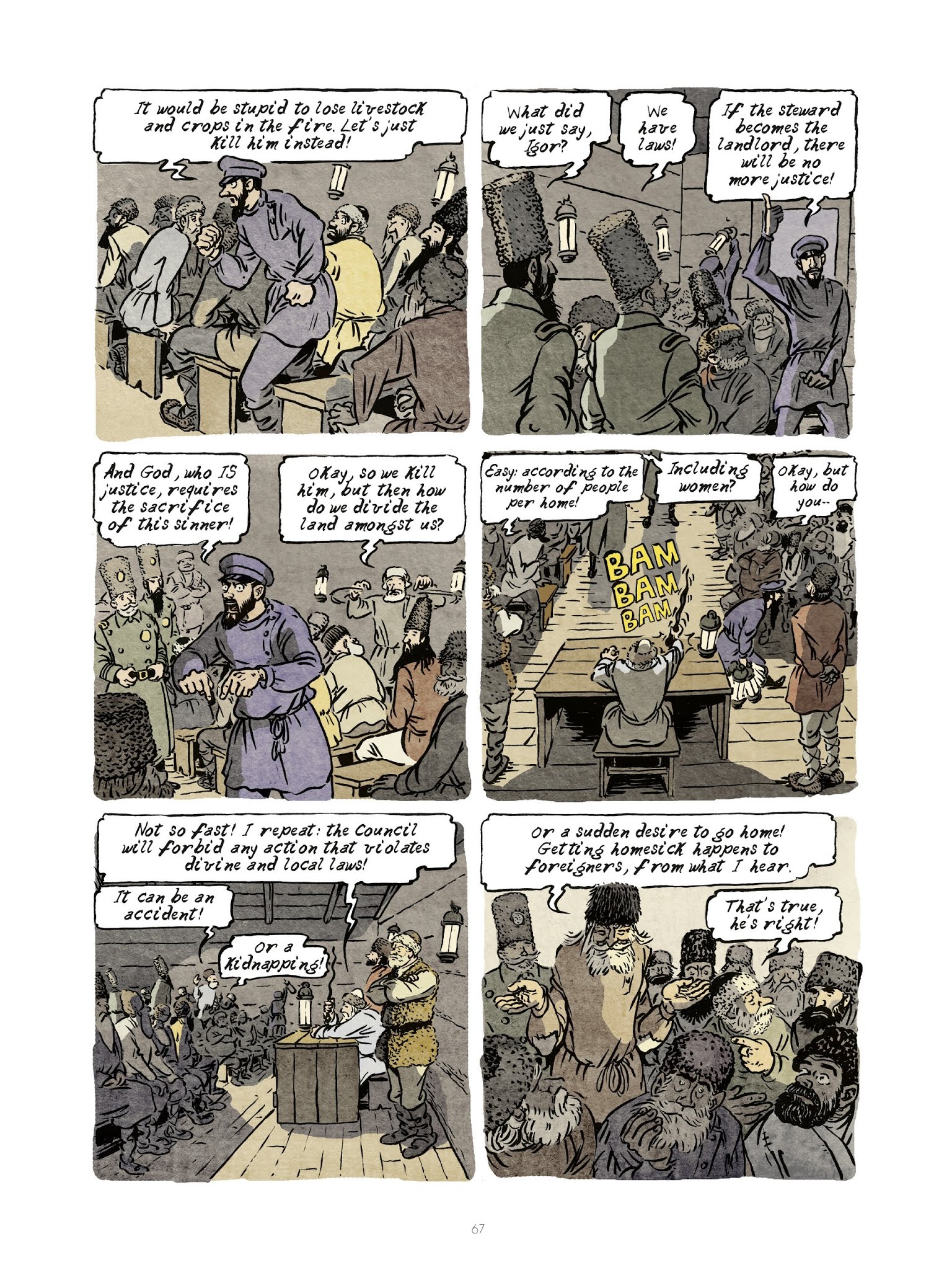 Read online How Much Land Does A Man Need? comic -  Issue # TPB - 64