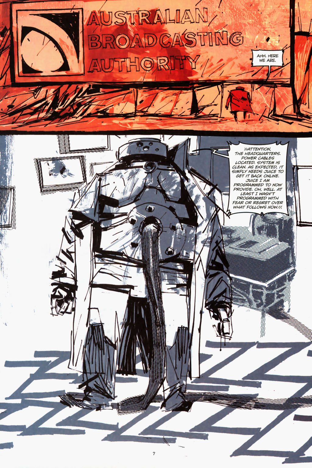 Read online Zombies vs. Robots (2006) comic -  Issue #1 - 9