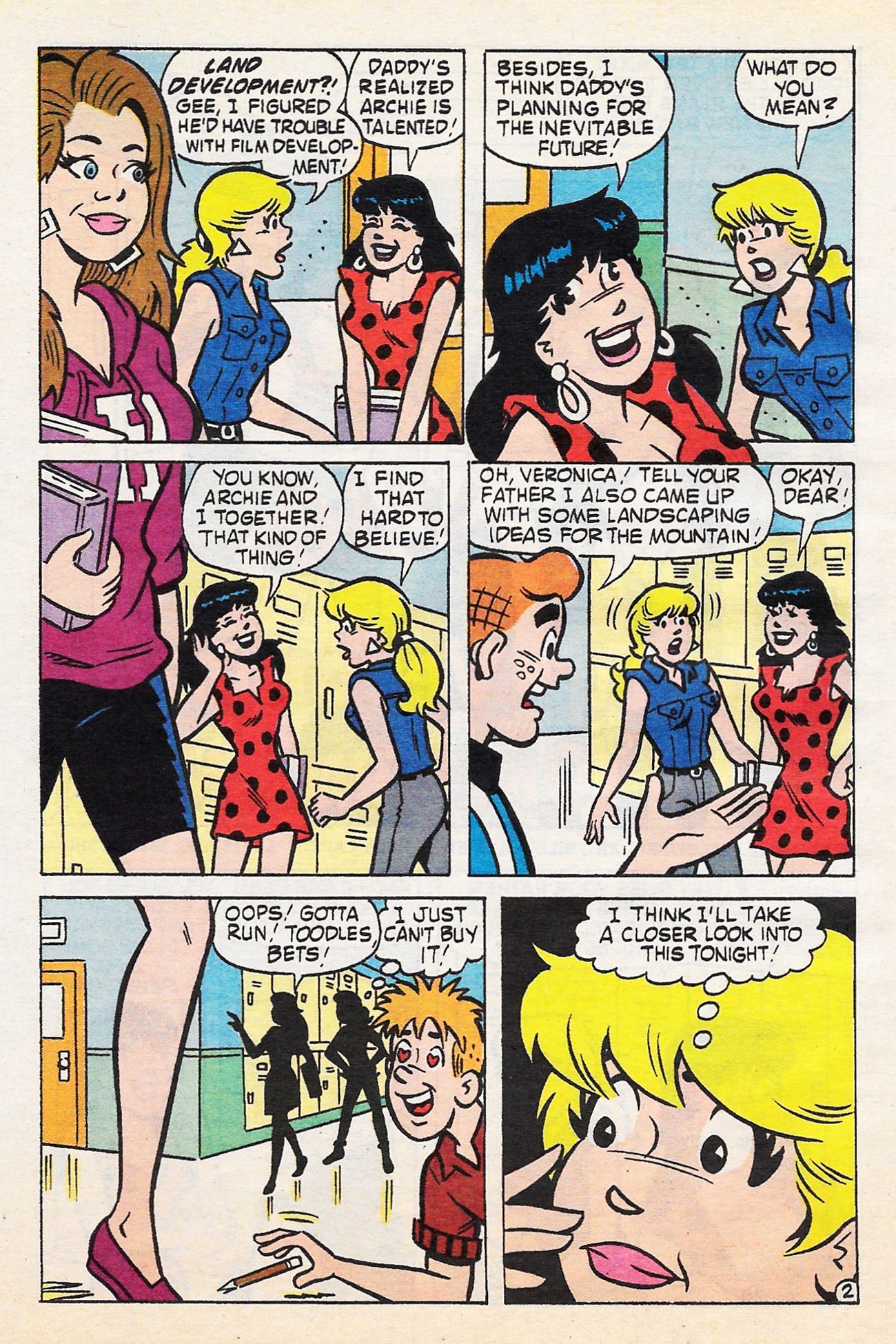 Read online Betty and Veronica Digest Magazine comic -  Issue #58 - 14