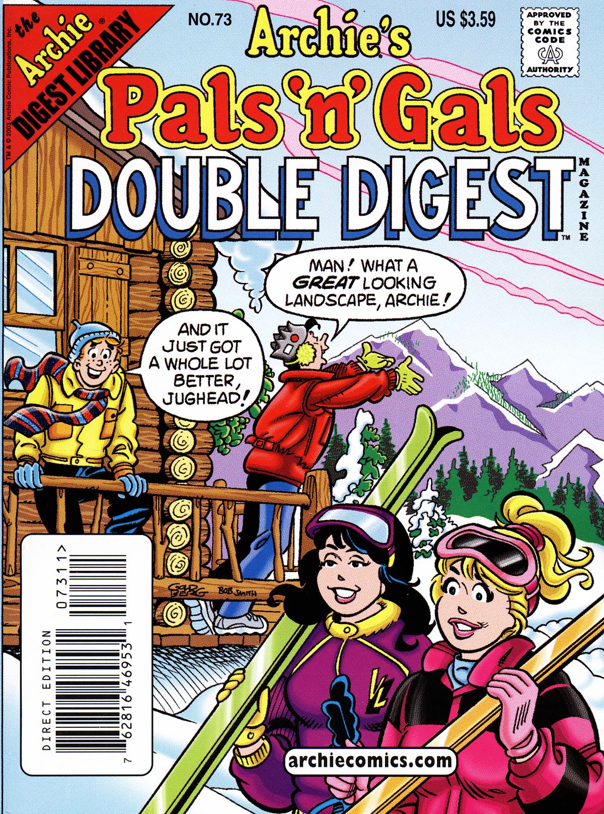 Read online Archie's Pals 'n' Gals Double Digest Magazine comic -  Issue #73 - 1
