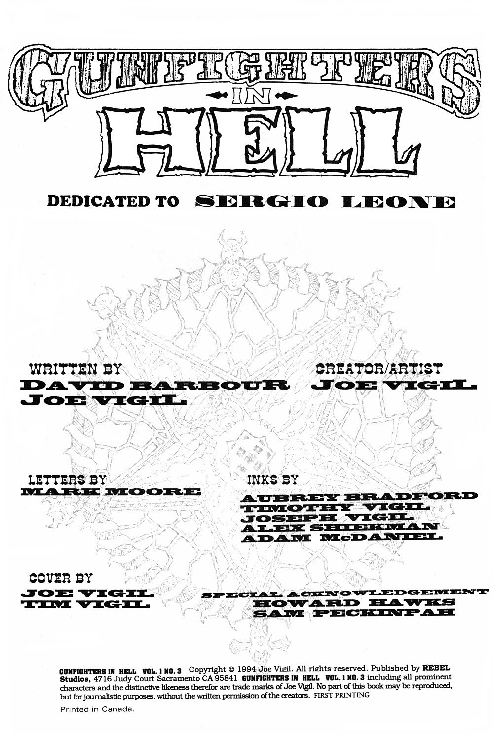 Read online Gunfighters in Hell comic -  Issue #3 - 4
