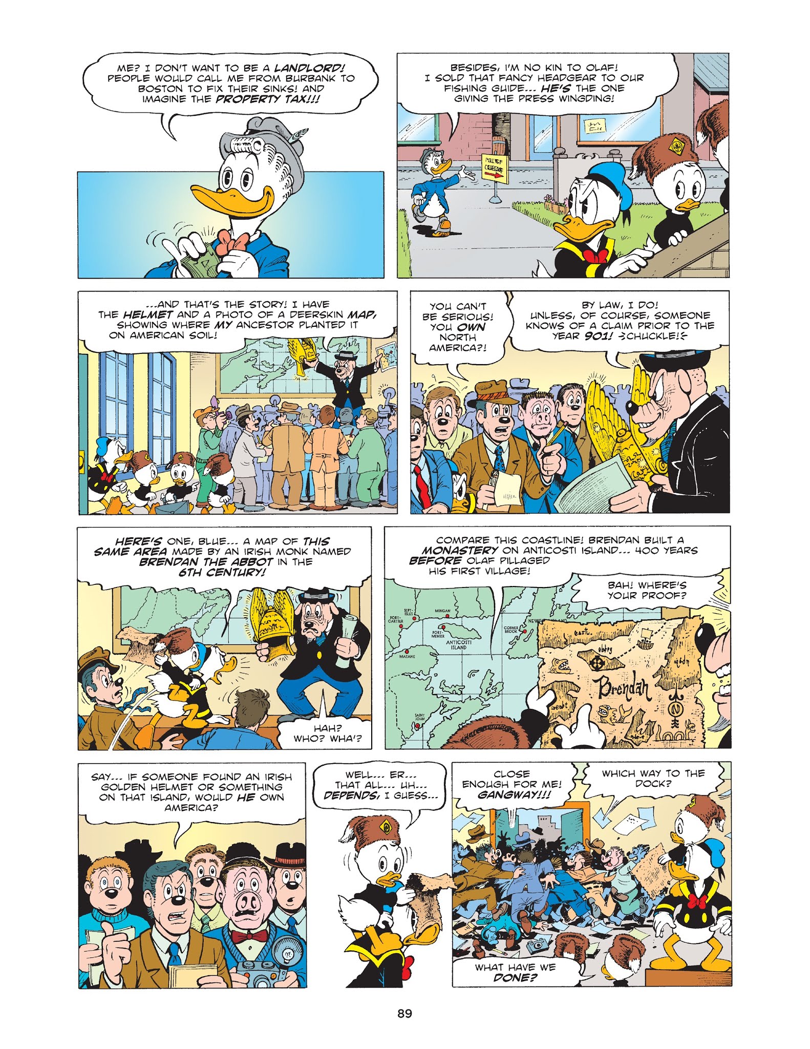 Read online Walt Disney Uncle Scrooge and Donald Duck: The Don Rosa Library comic -  Issue # TPB 6 (Part 1) - 90