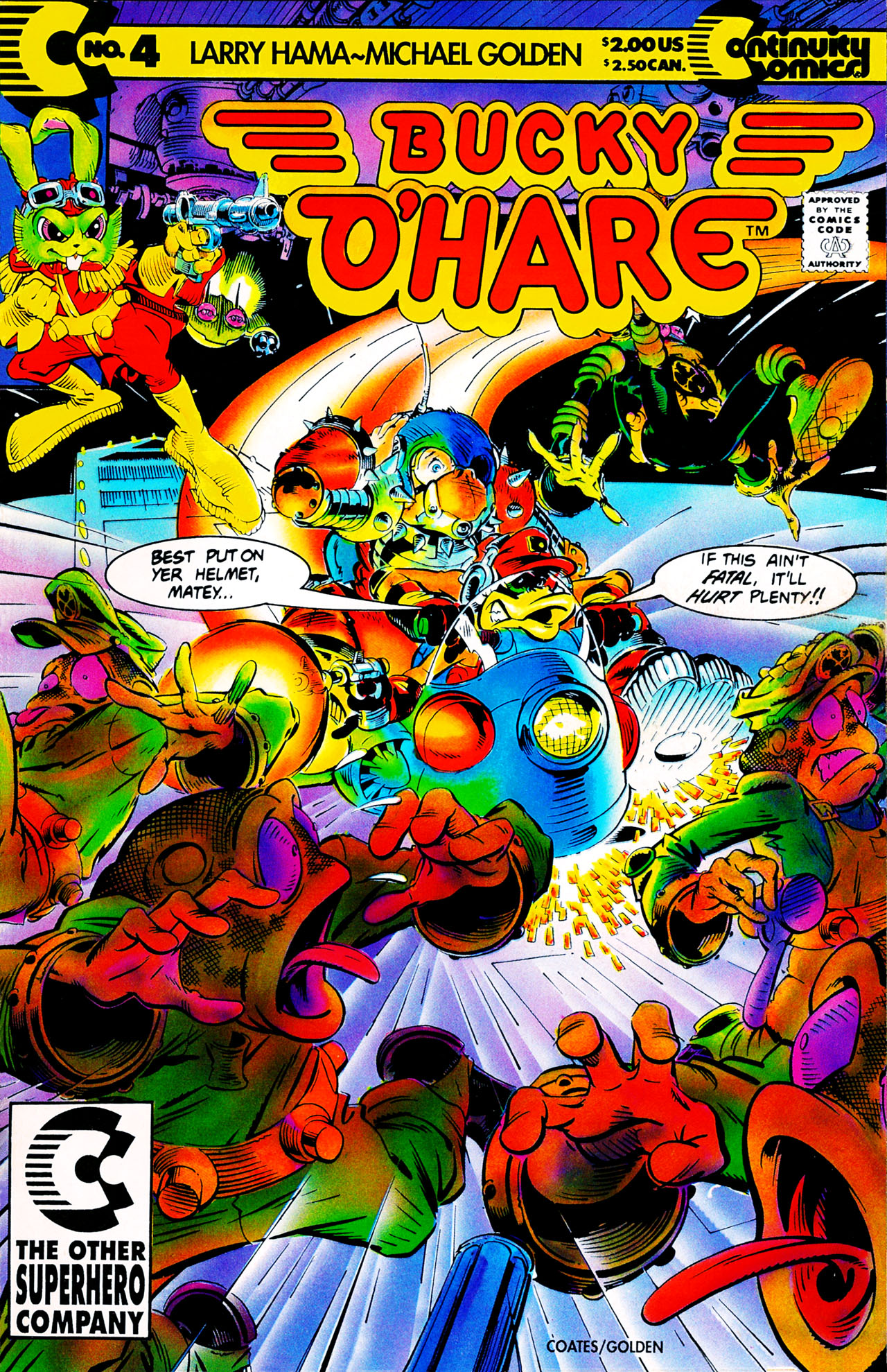 Read online Bucky O'Hare (1991) comic -  Issue #4 - 1