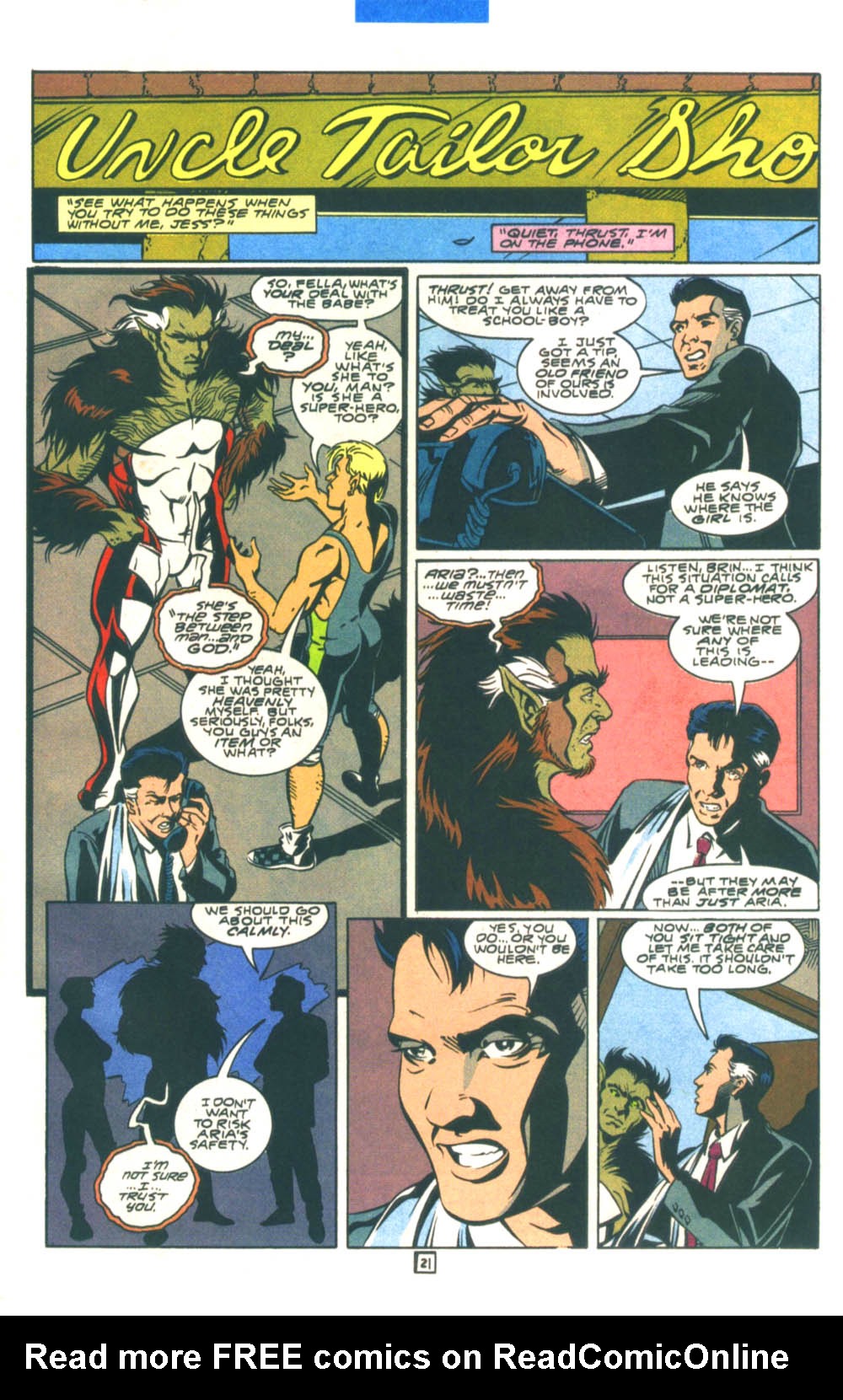 Read online Timber Wolf comic -  Issue #1 - 22