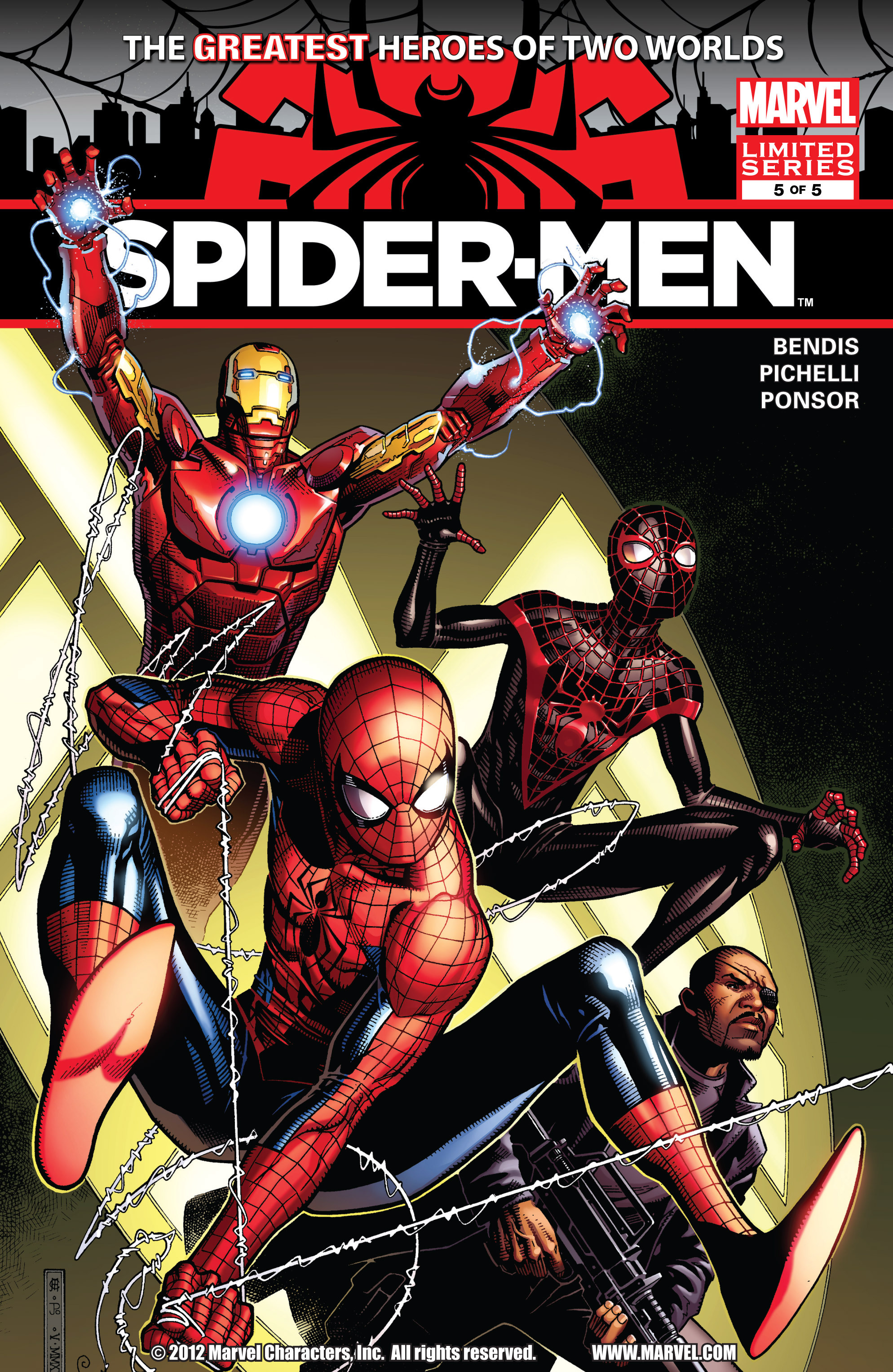 Read online Spider-Men comic -  Issue #5 - 1