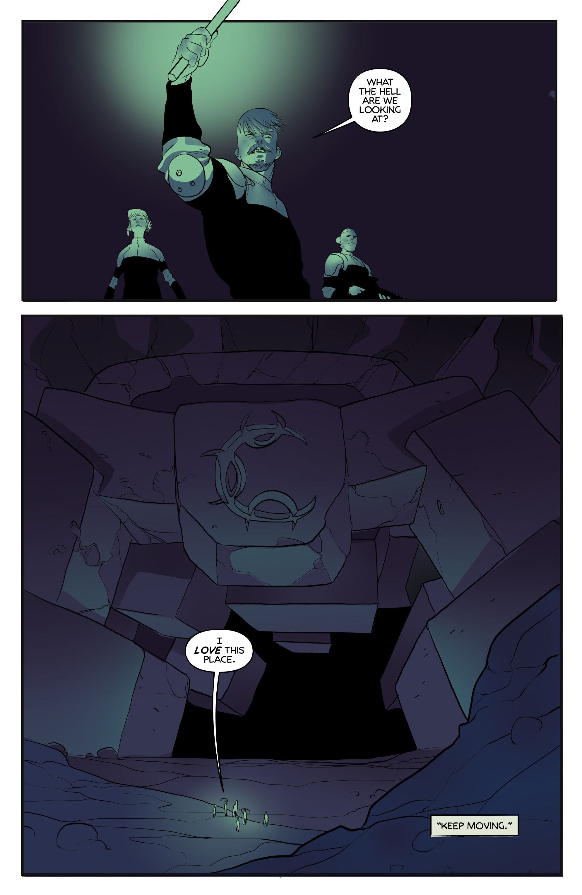 Read online Unearth comic -  Issue #3 - 8