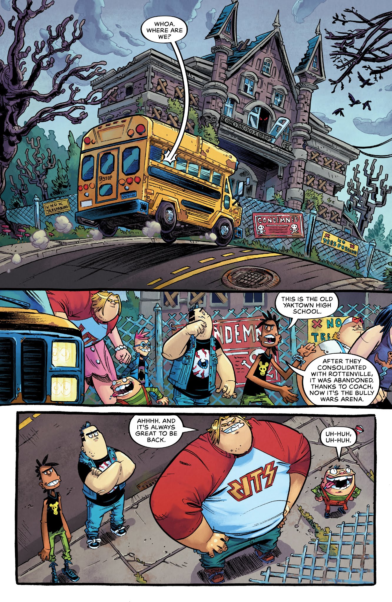 Read online Bully Wars comic -  Issue #3 - 13