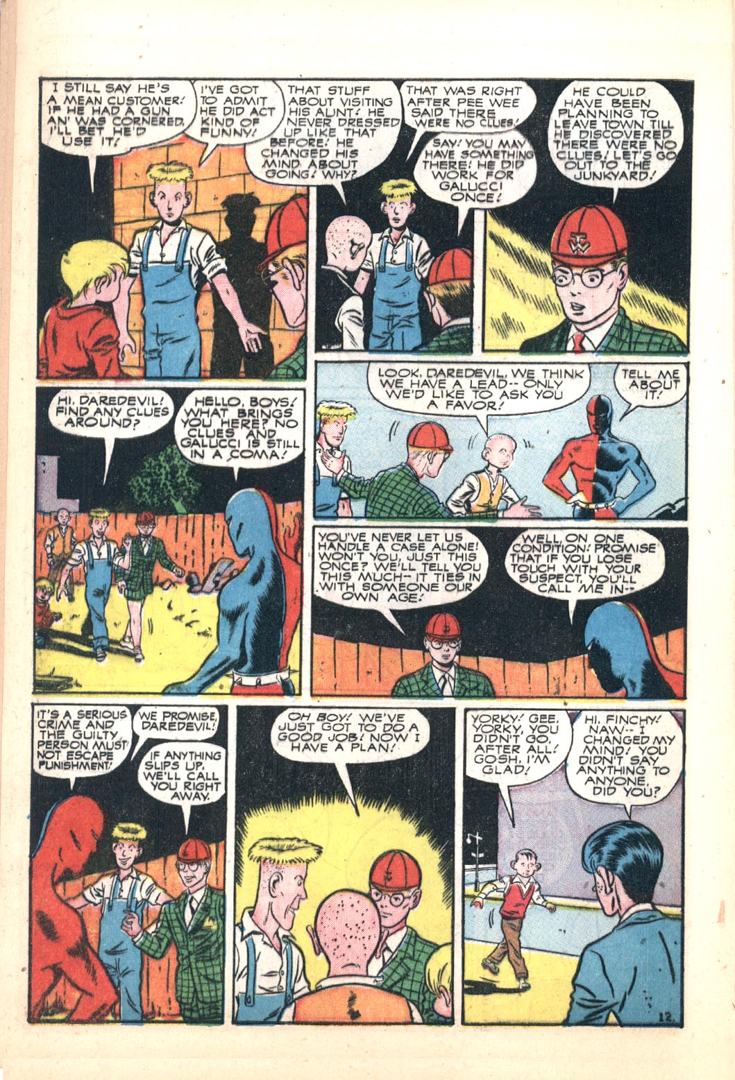 Read online Daredevil (1941) comic -  Issue #37 - 14