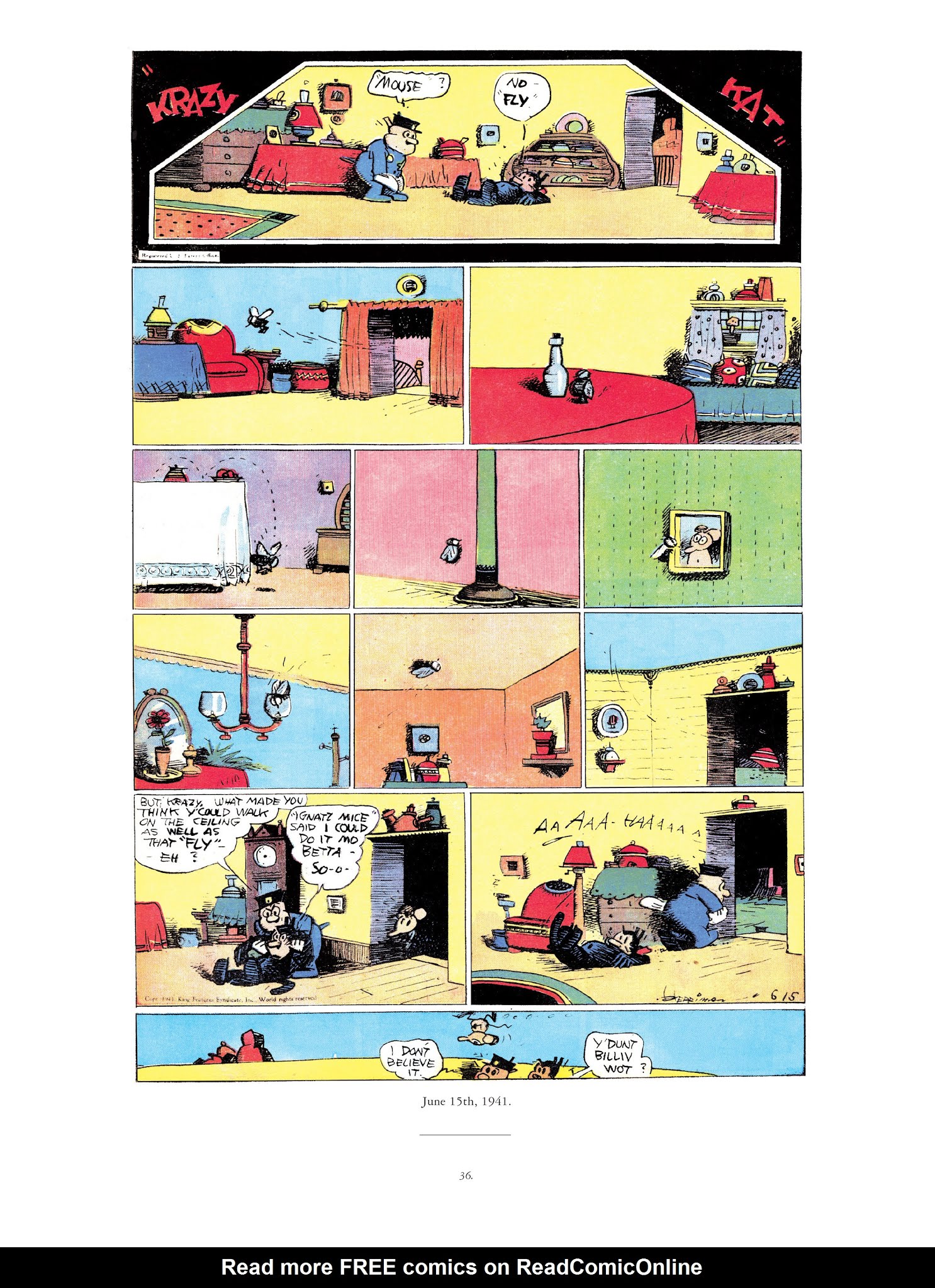 Read online Krazy & Ignatz comic -  Issue # TPB 12 - 35