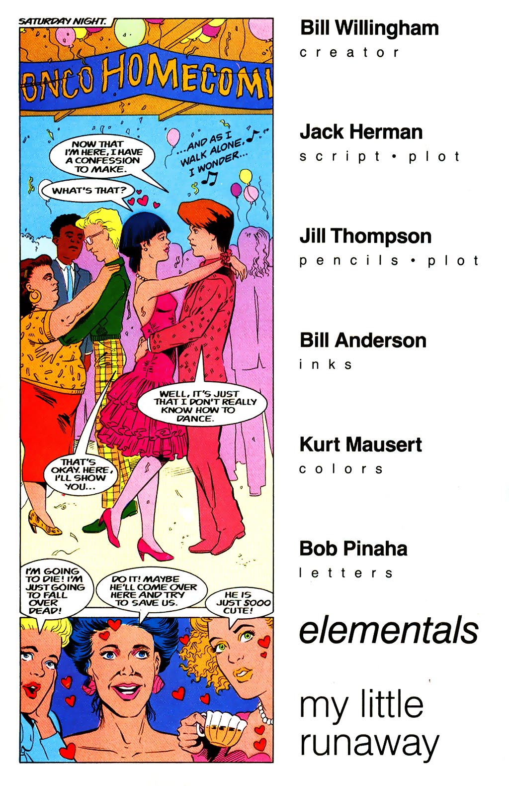 Read online Elementals (1984) comic -  Issue #27 - 29