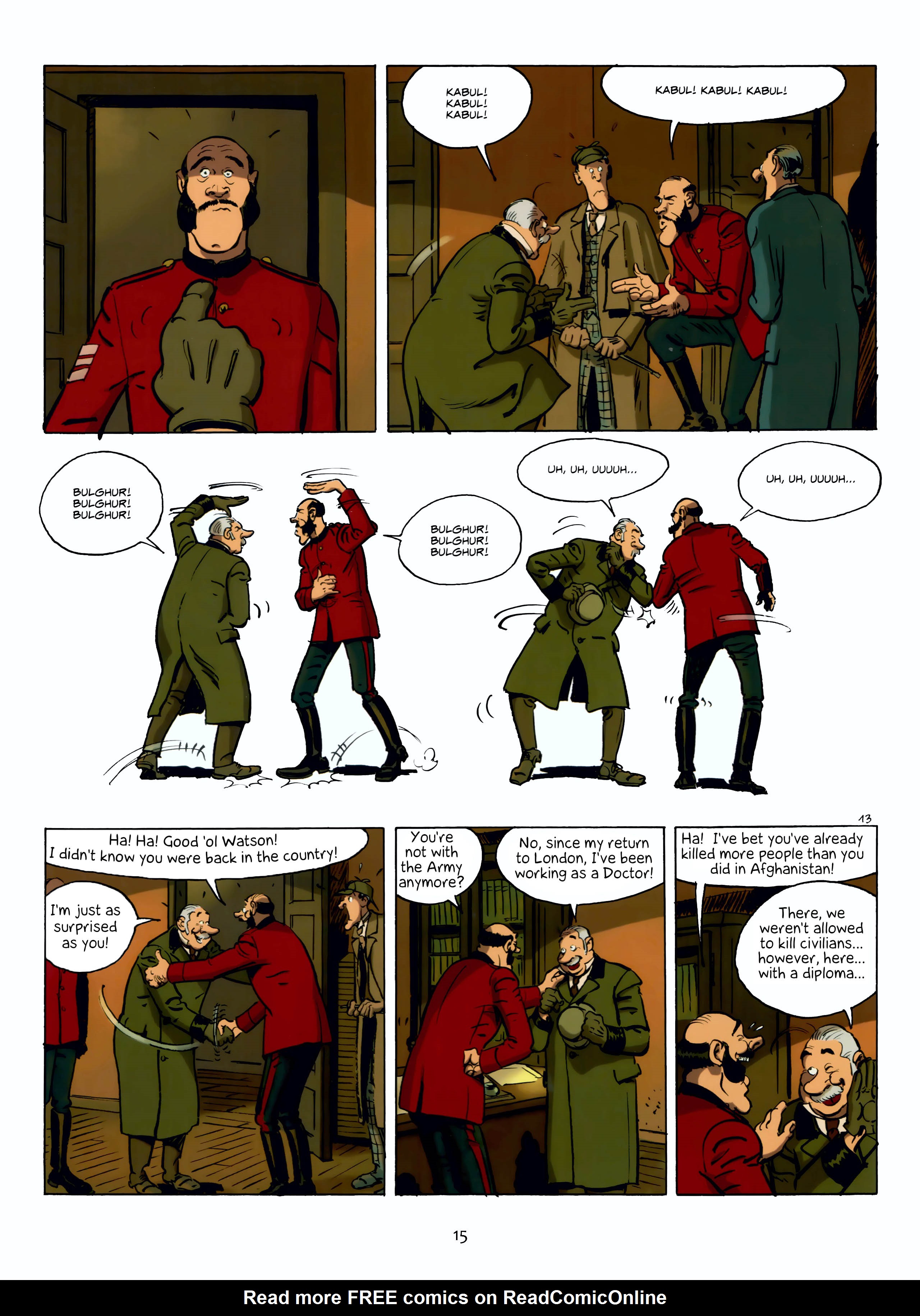 Read online Baker Street (2000) comic -  Issue #5 - 17