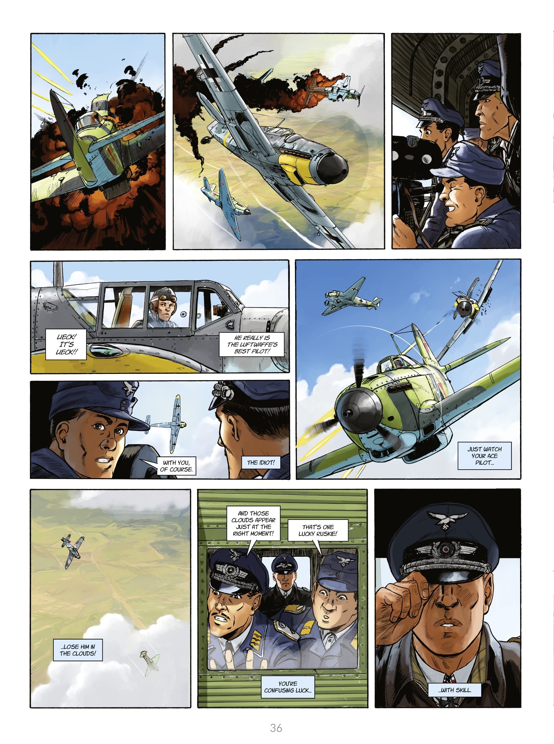 Read online Wings of War Adler comic -  Issue #4 - 38