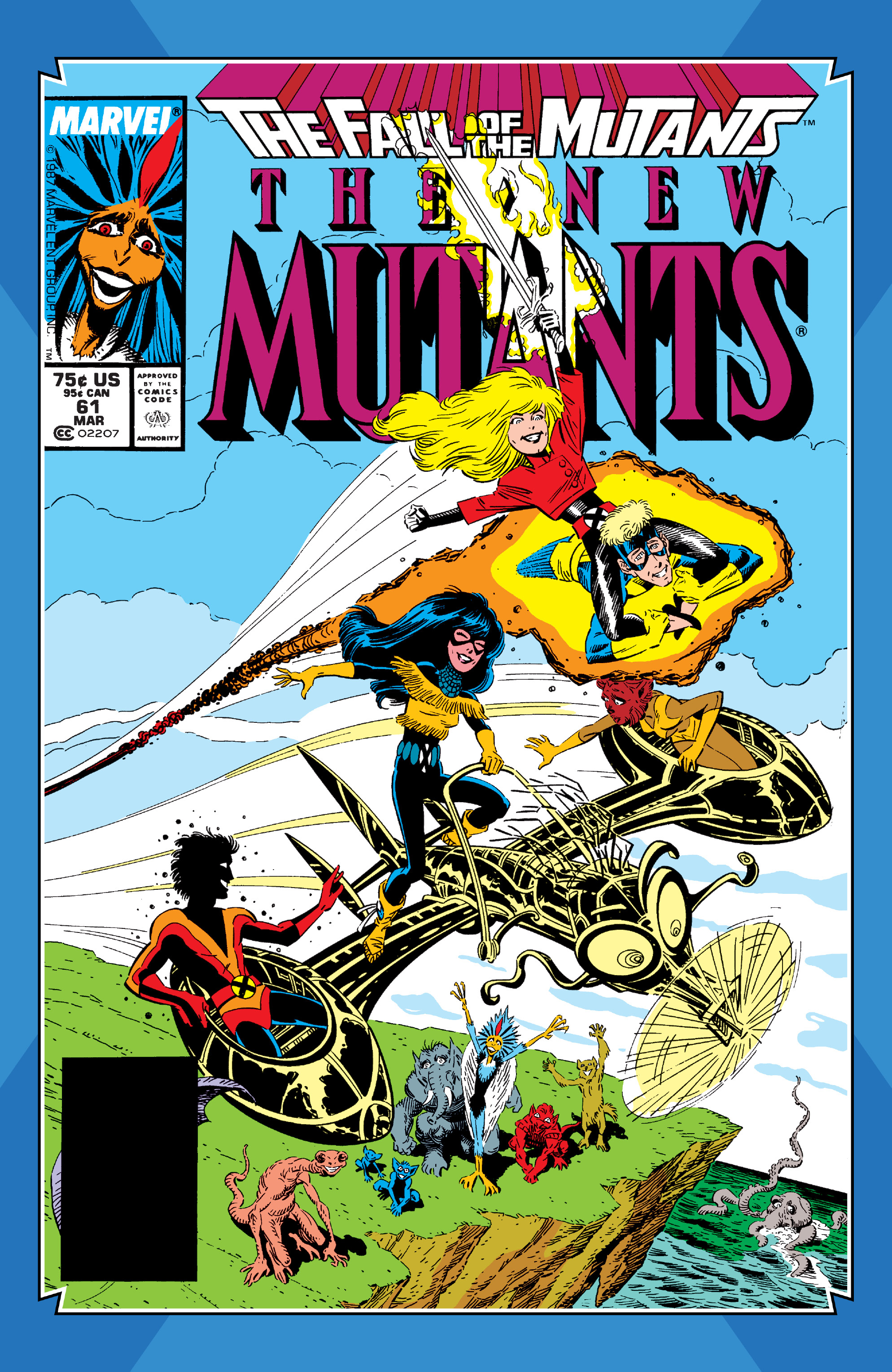 Read online X-Men Milestones: Fall of the Mutants comic -  Issue # TPB (Part 2) - 57