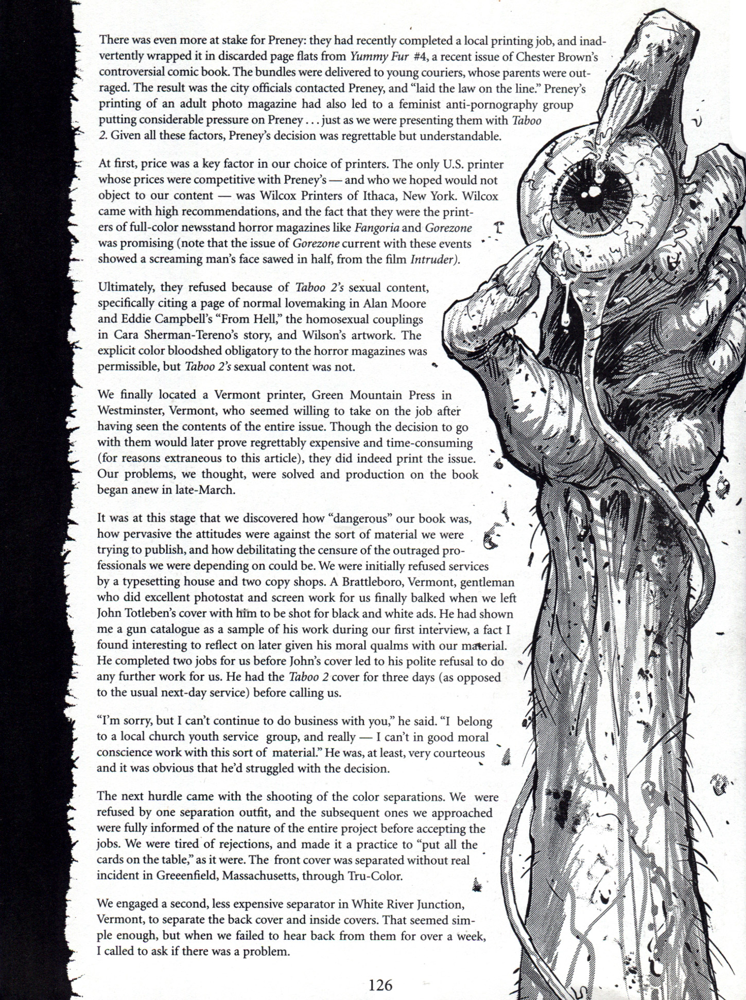 Read online Taboo comic -  Issue #9 - 128