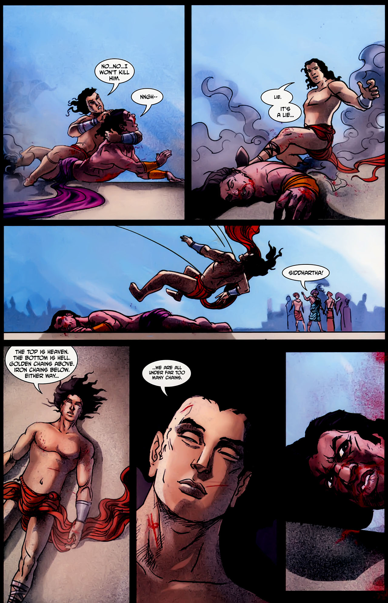 Read online Deepak Chopra's Buddha: A Story of Enlightenment comic -  Issue #3 - 21