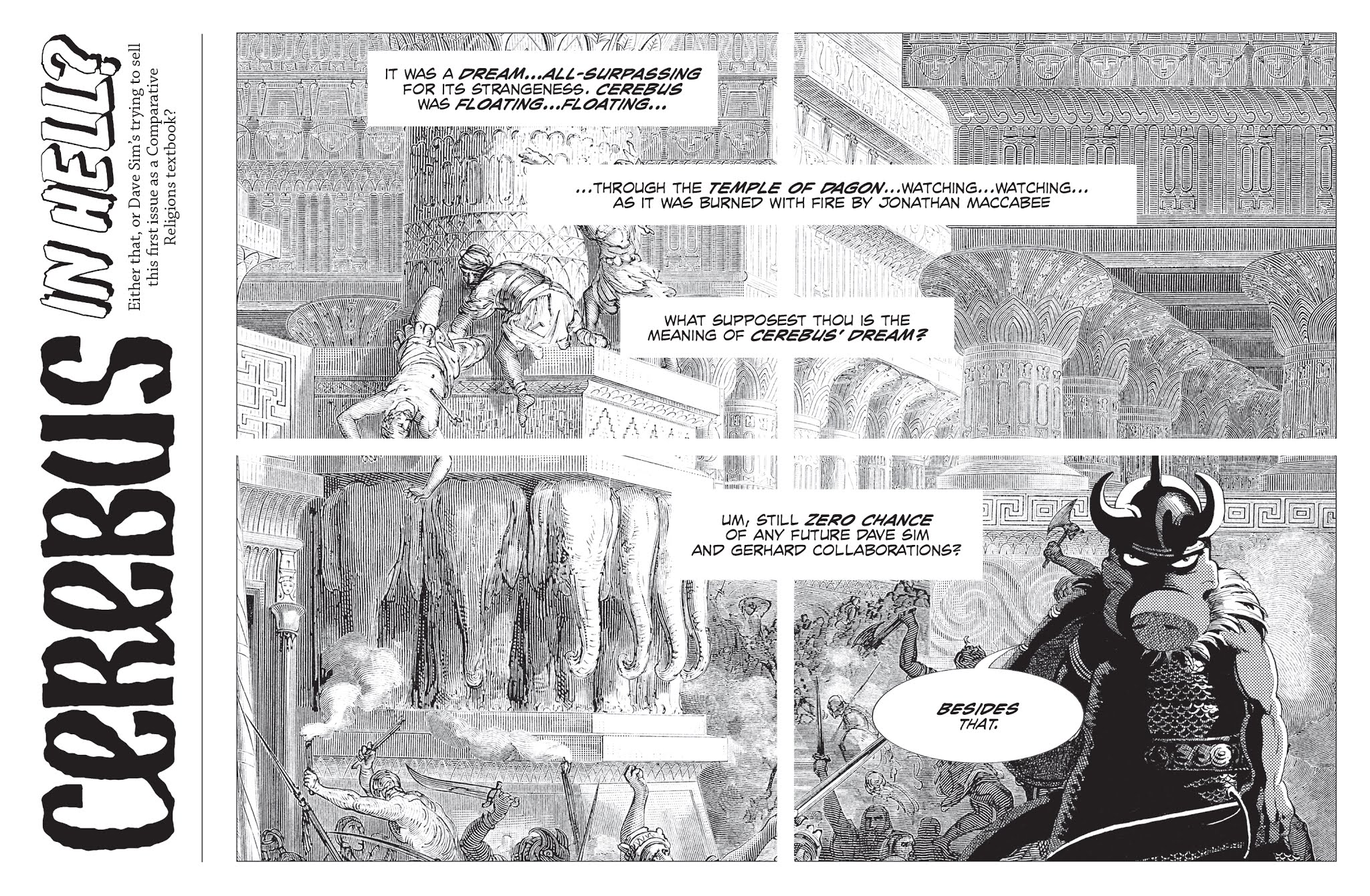 Read online Cerebus in Hell? comic -  Issue #1 - 4