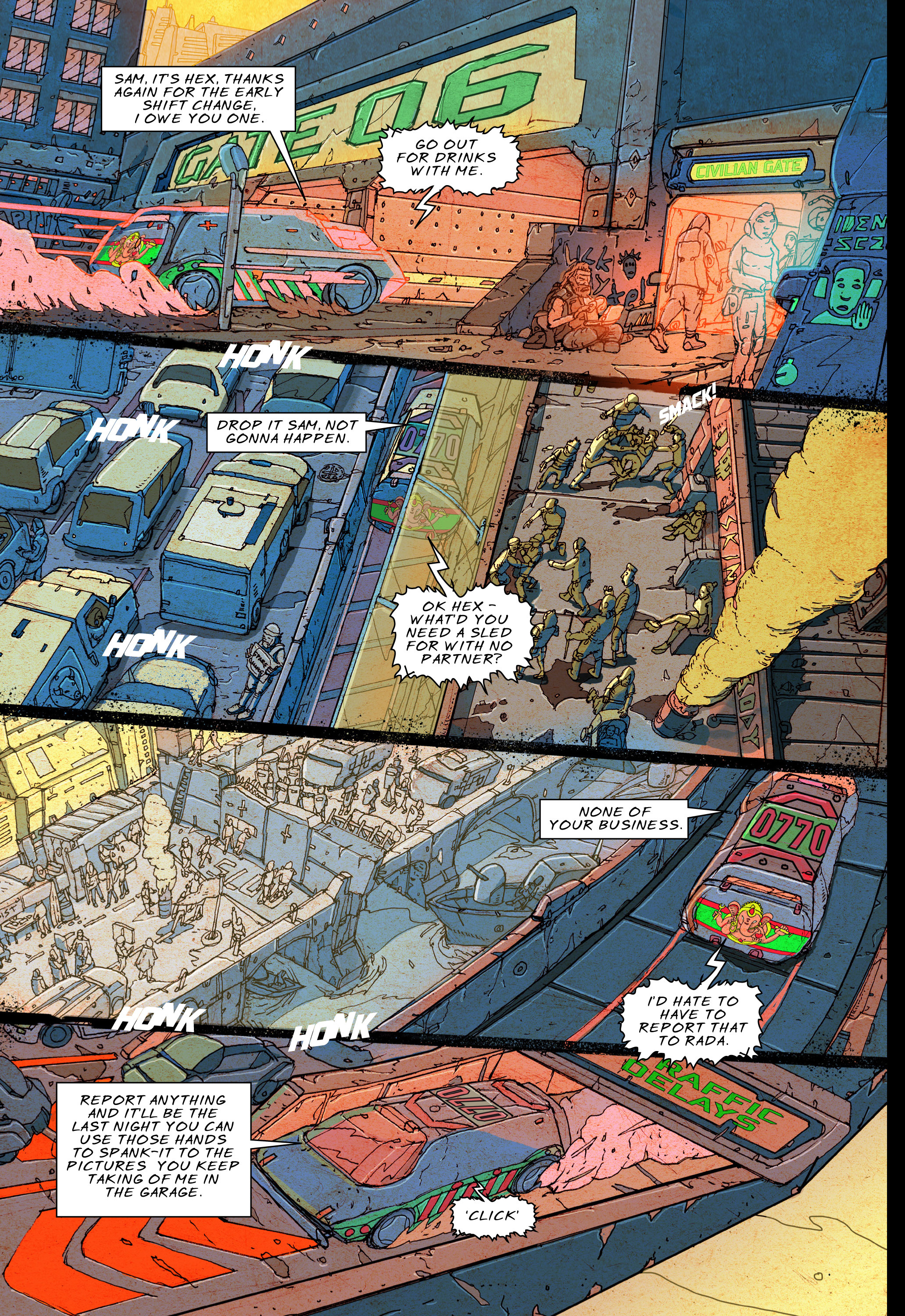 Read online The Gatecrashers comic -  Issue #1 - 5