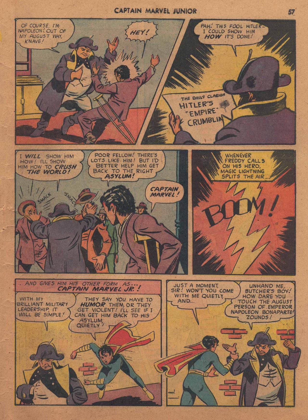 Read online Captain Marvel, Jr. comic -  Issue #108 - 59