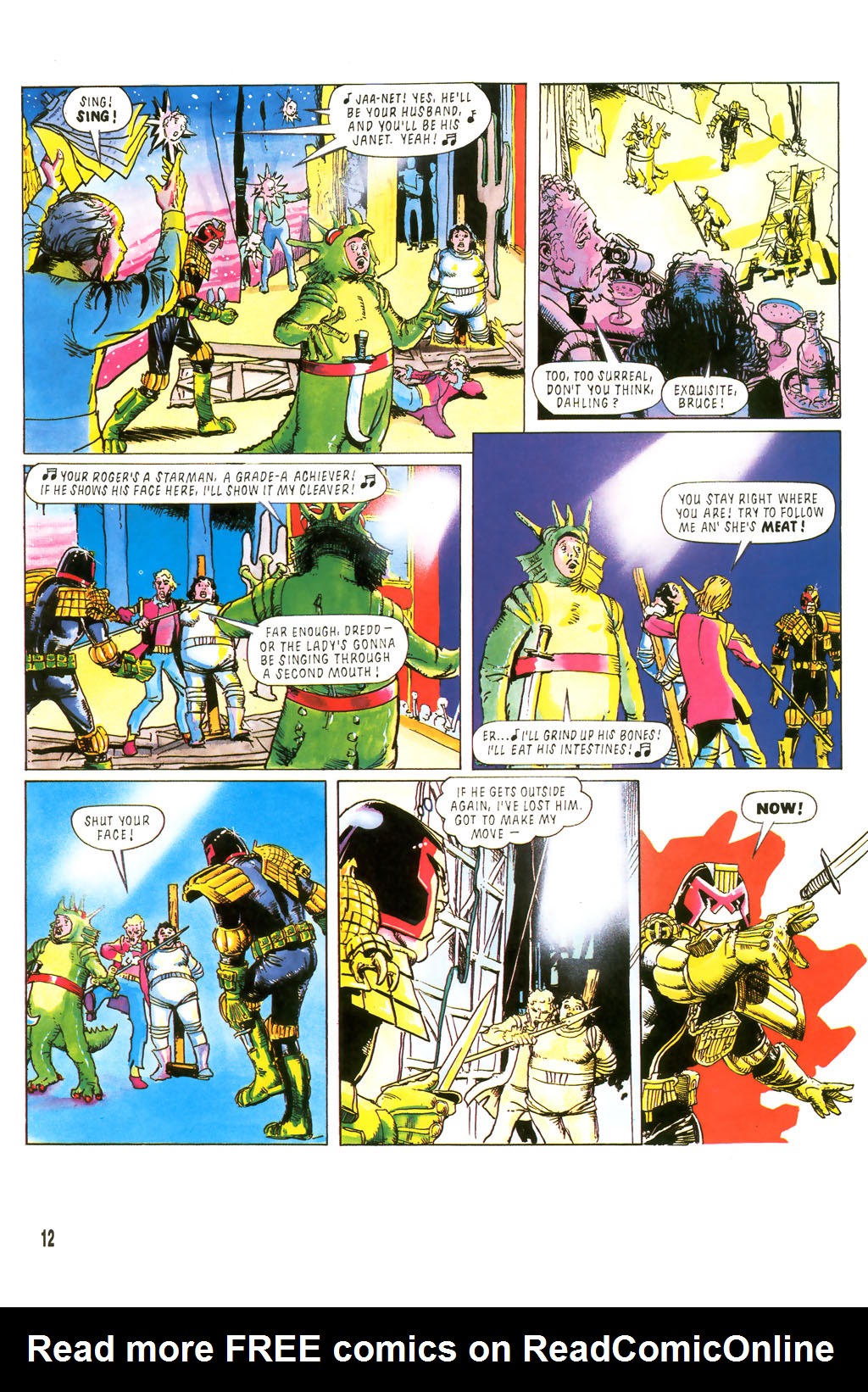 Read online Dredd Rules! comic -  Issue #1 - 11